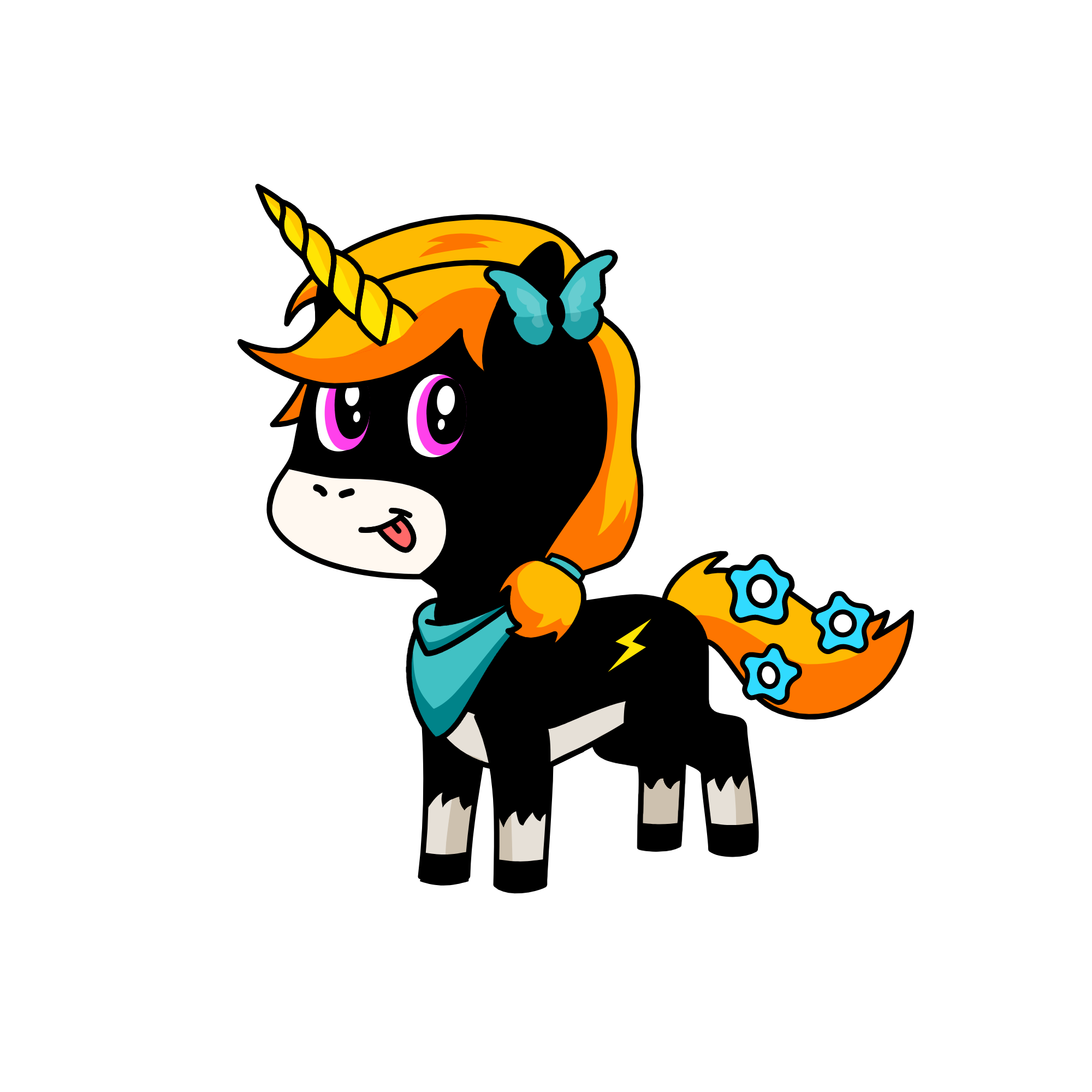 Ember Willowbreeze, the unicorn