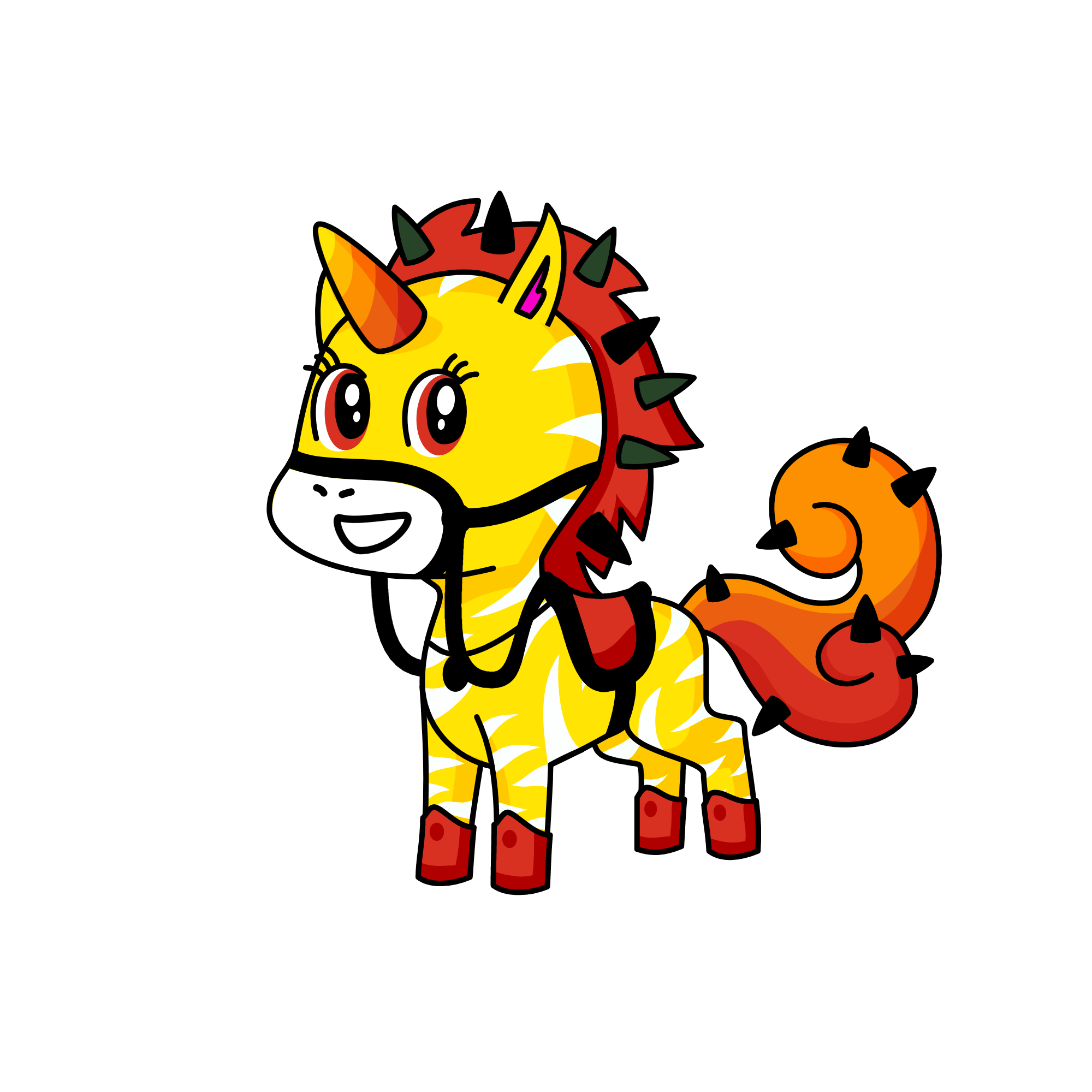 fire, the unicorn