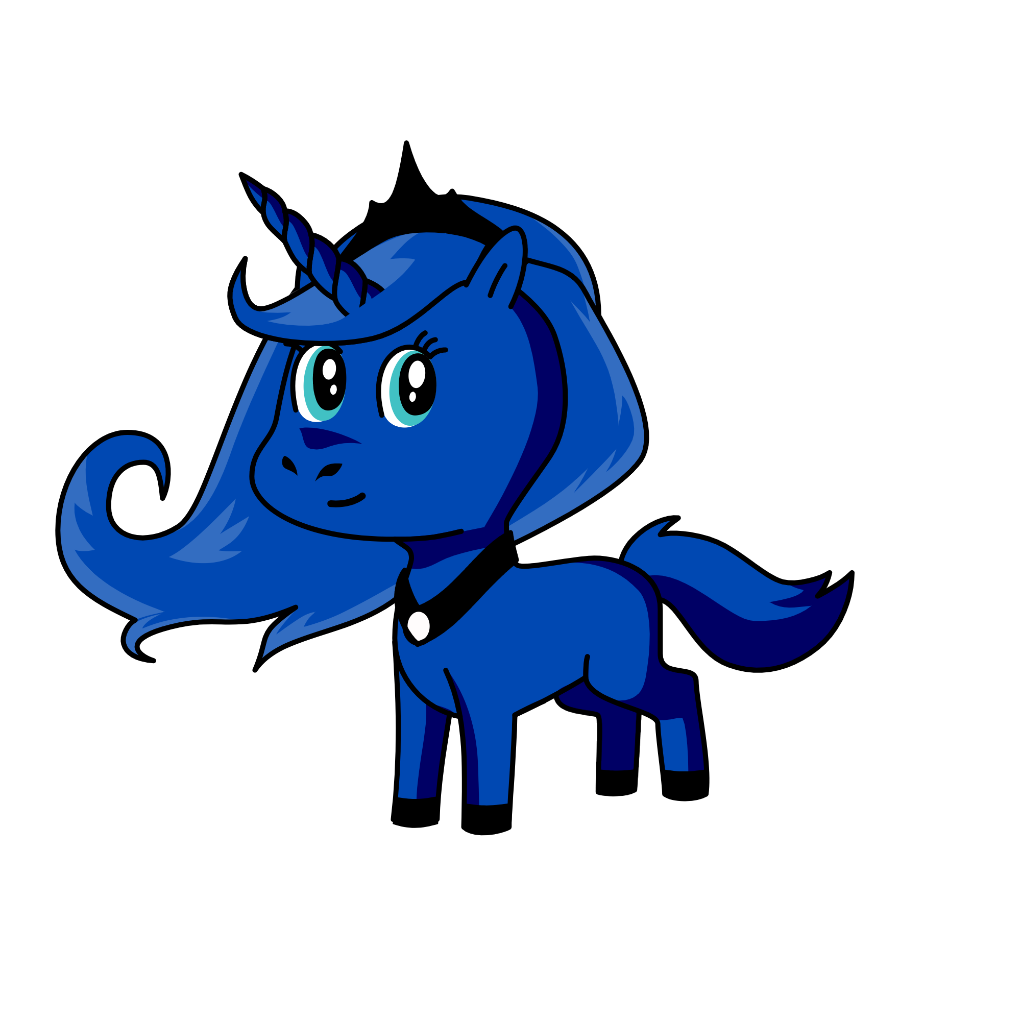 Luna, the unicorn