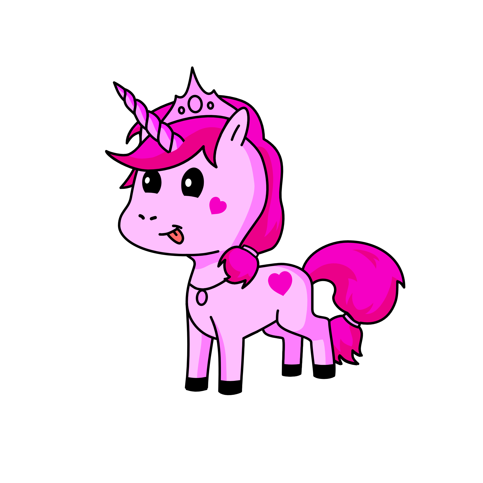 Bubble Gum, the unicorn