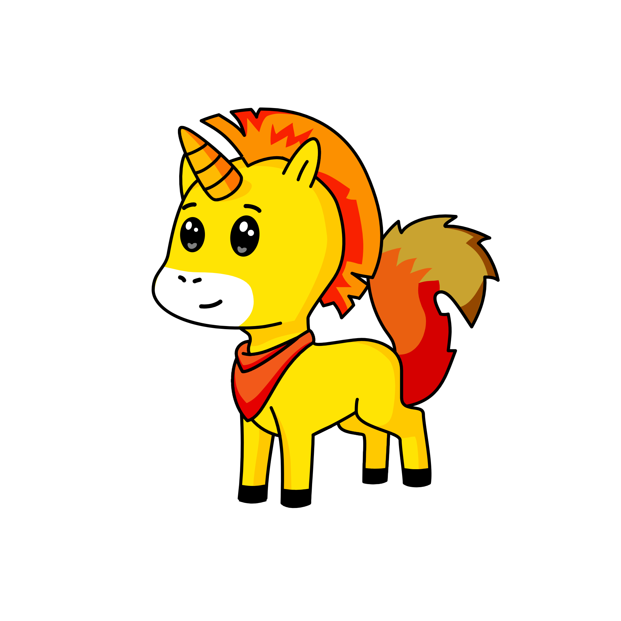 hi, the unicorn