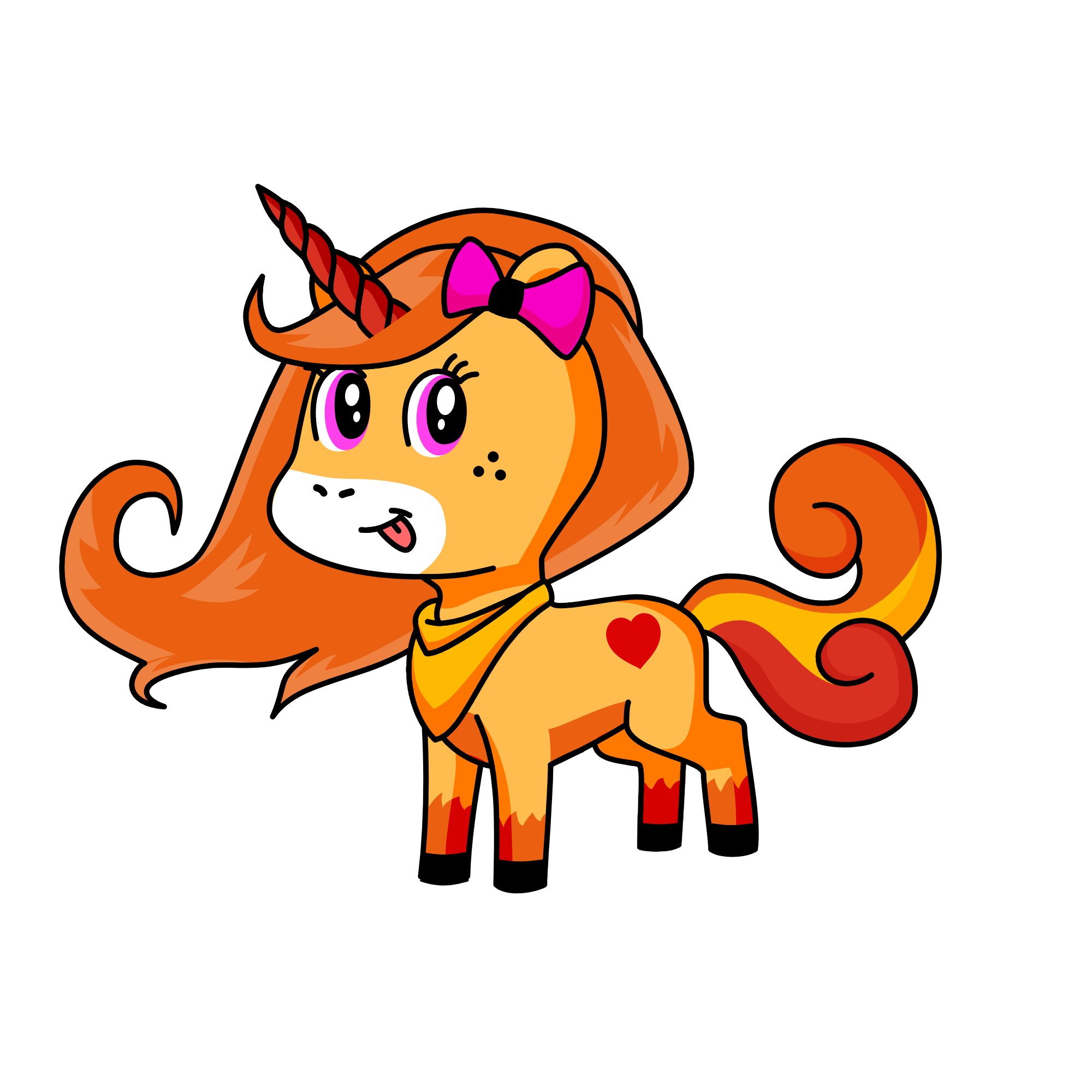 Baby, the unicorn