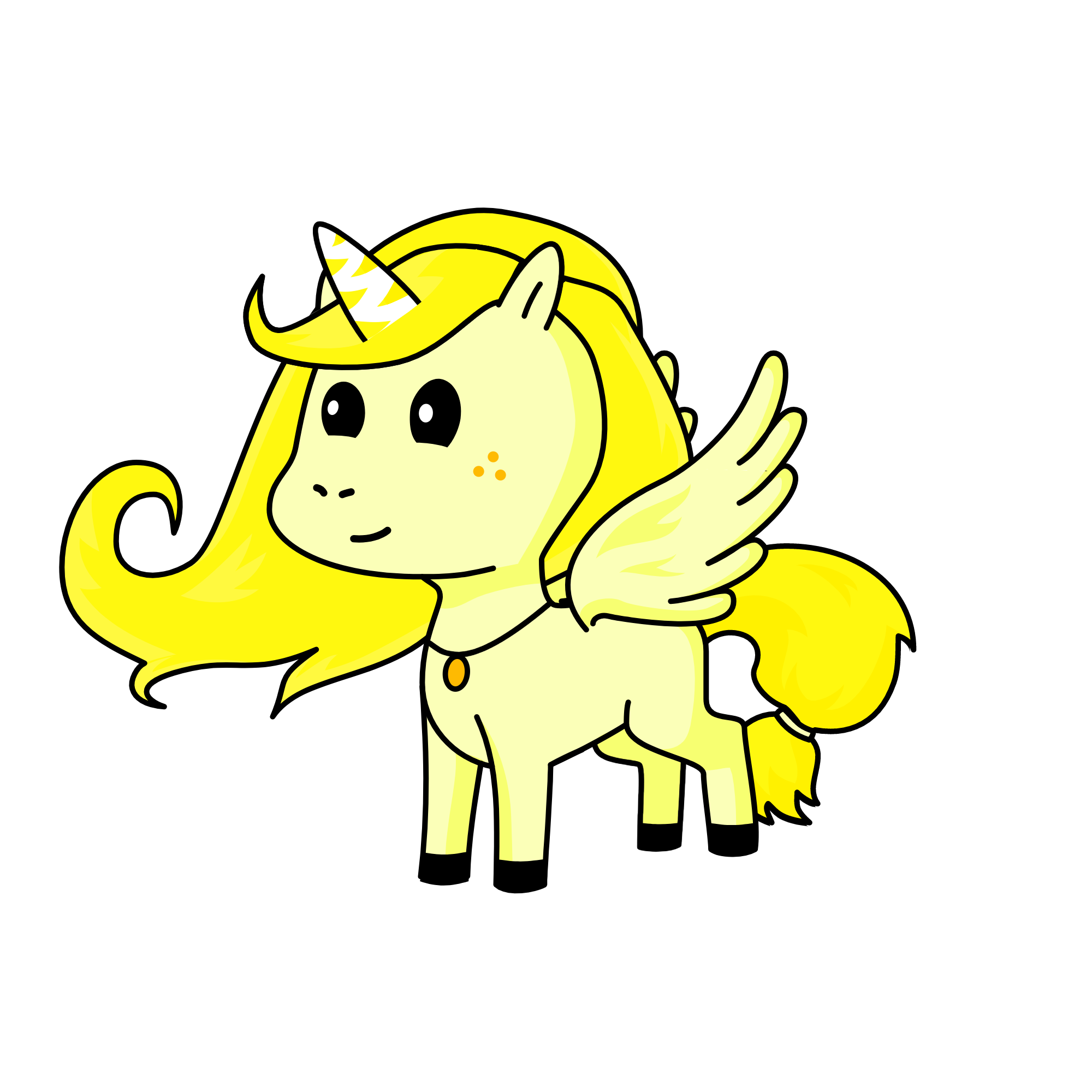 light, the unicorn
