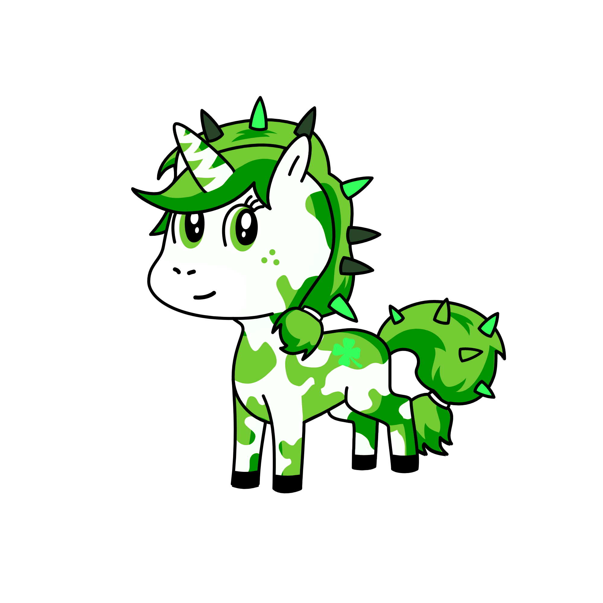clover, the unicorn
