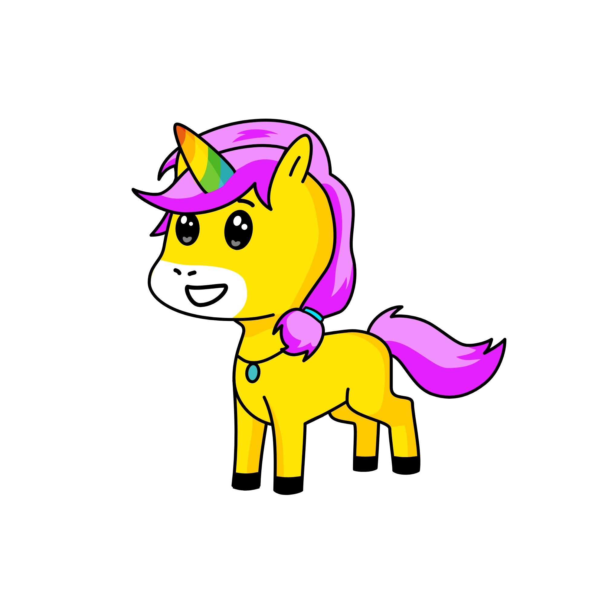 Cate, the unicorn
