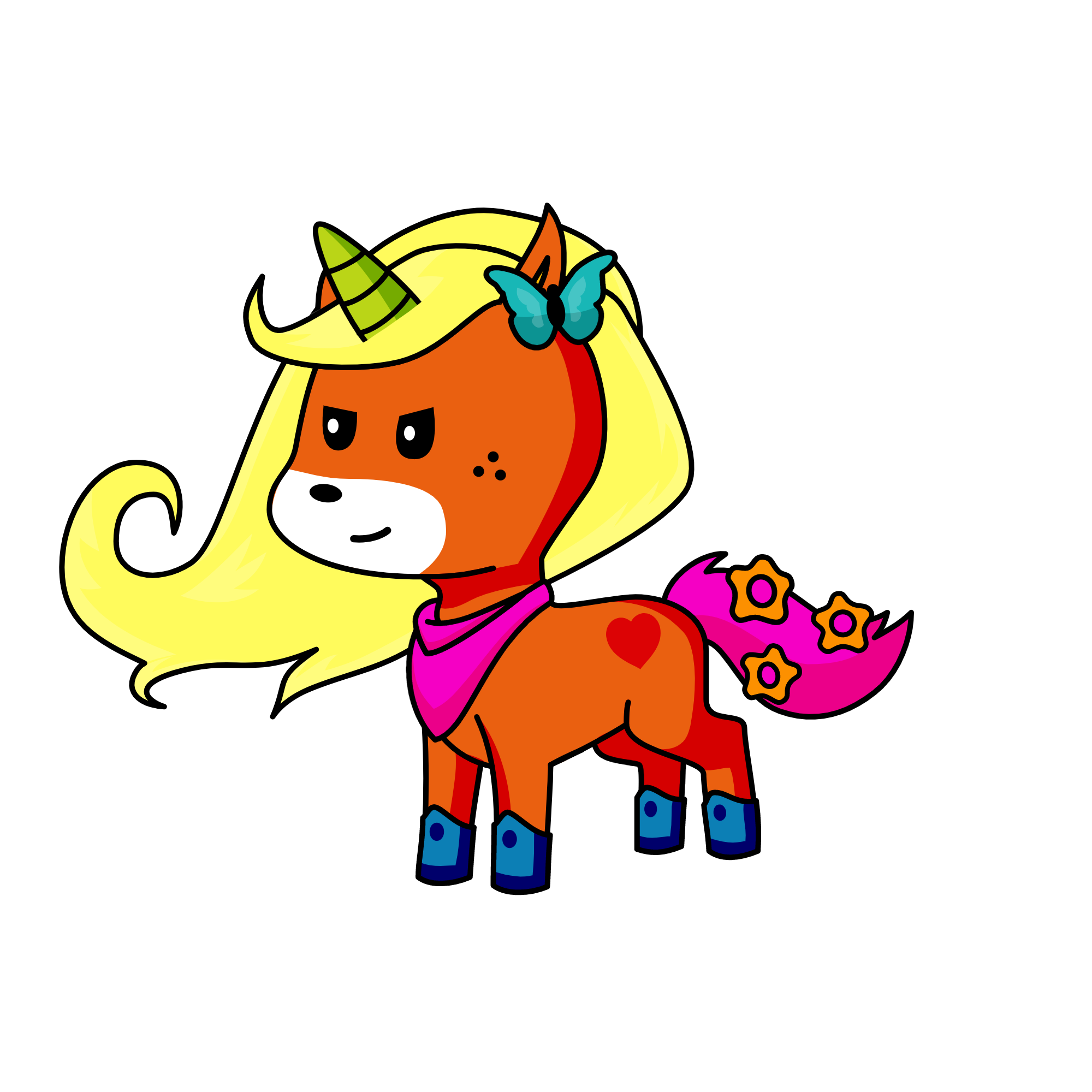 country girl, the unicorn