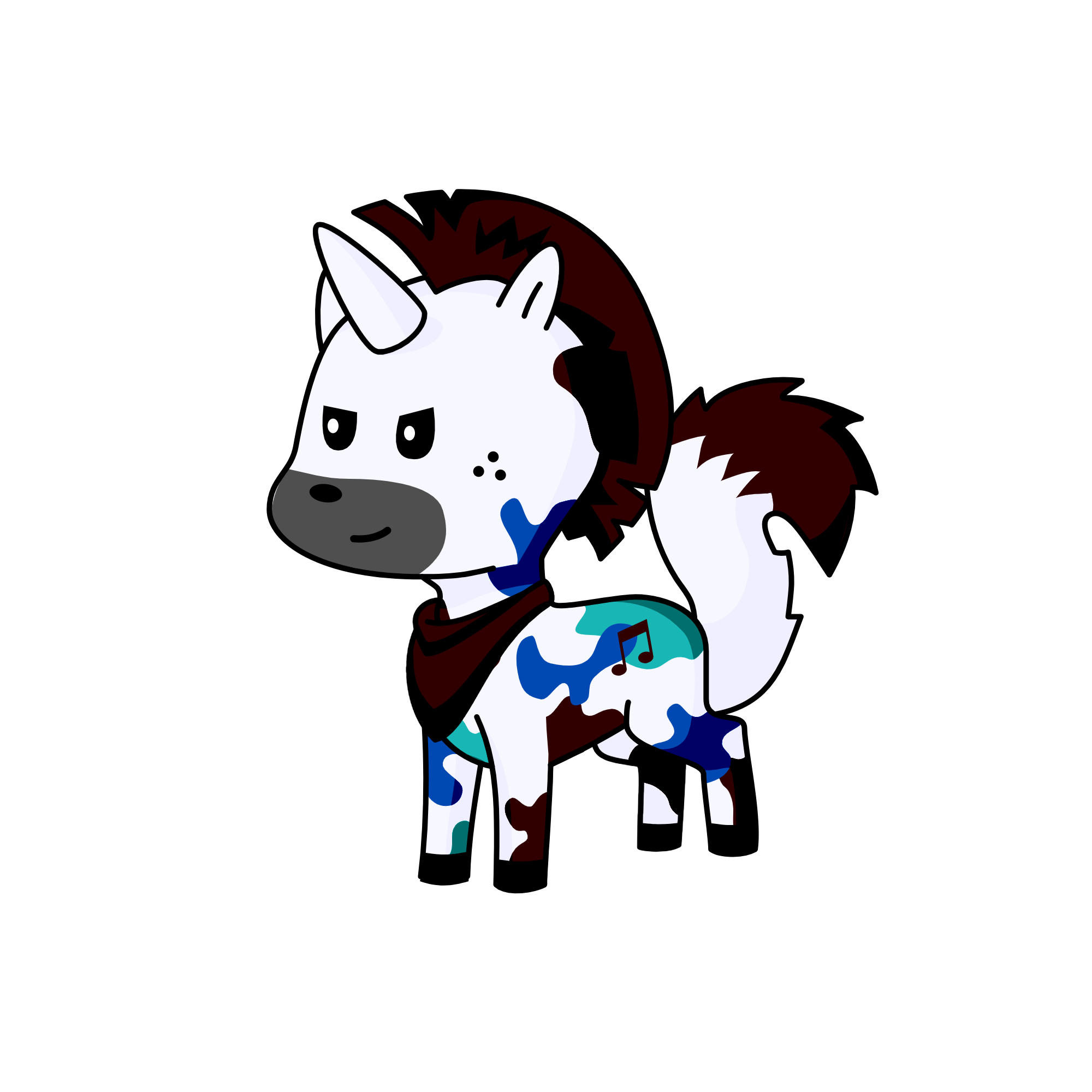 rebel, the unicorn