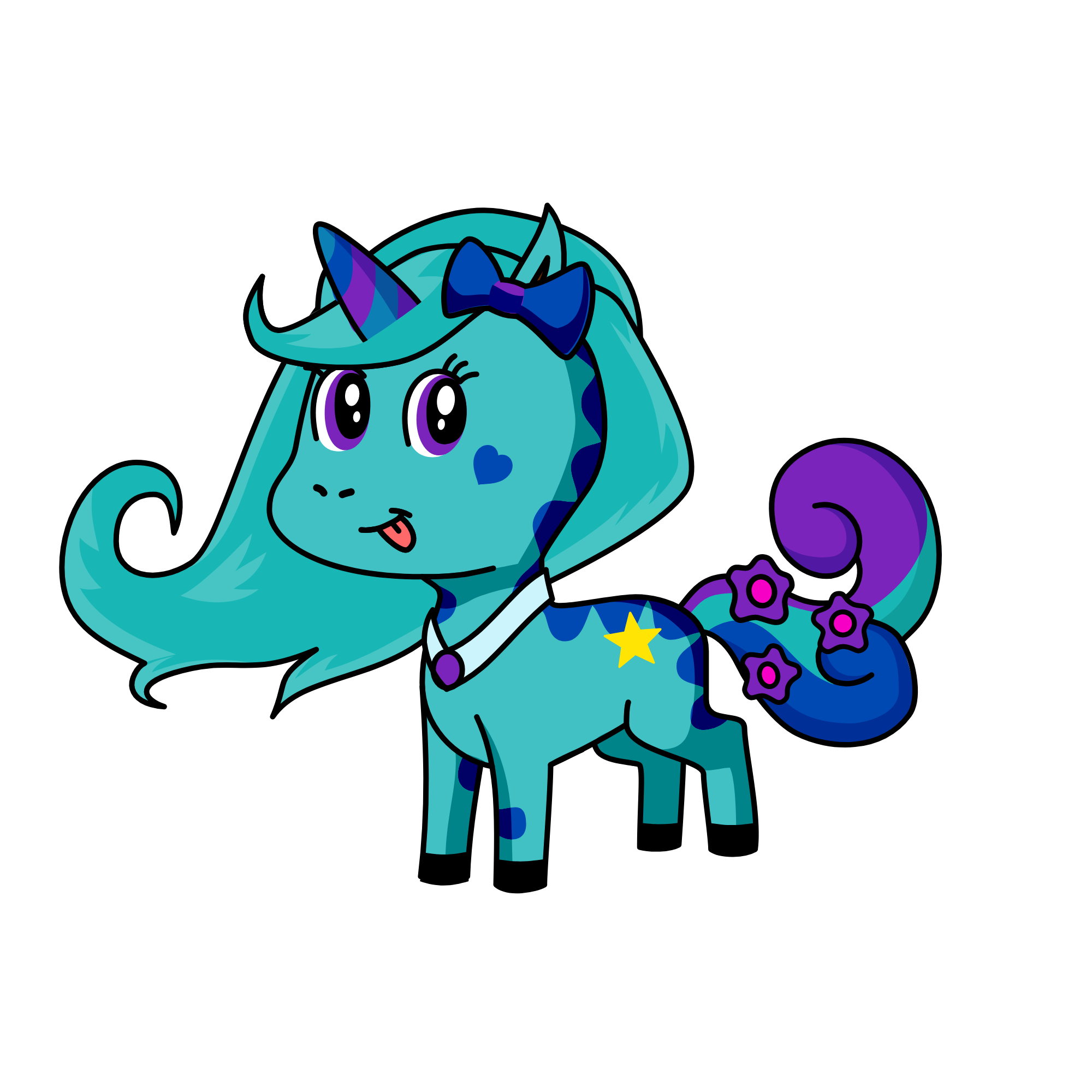 Skye, the unicorn