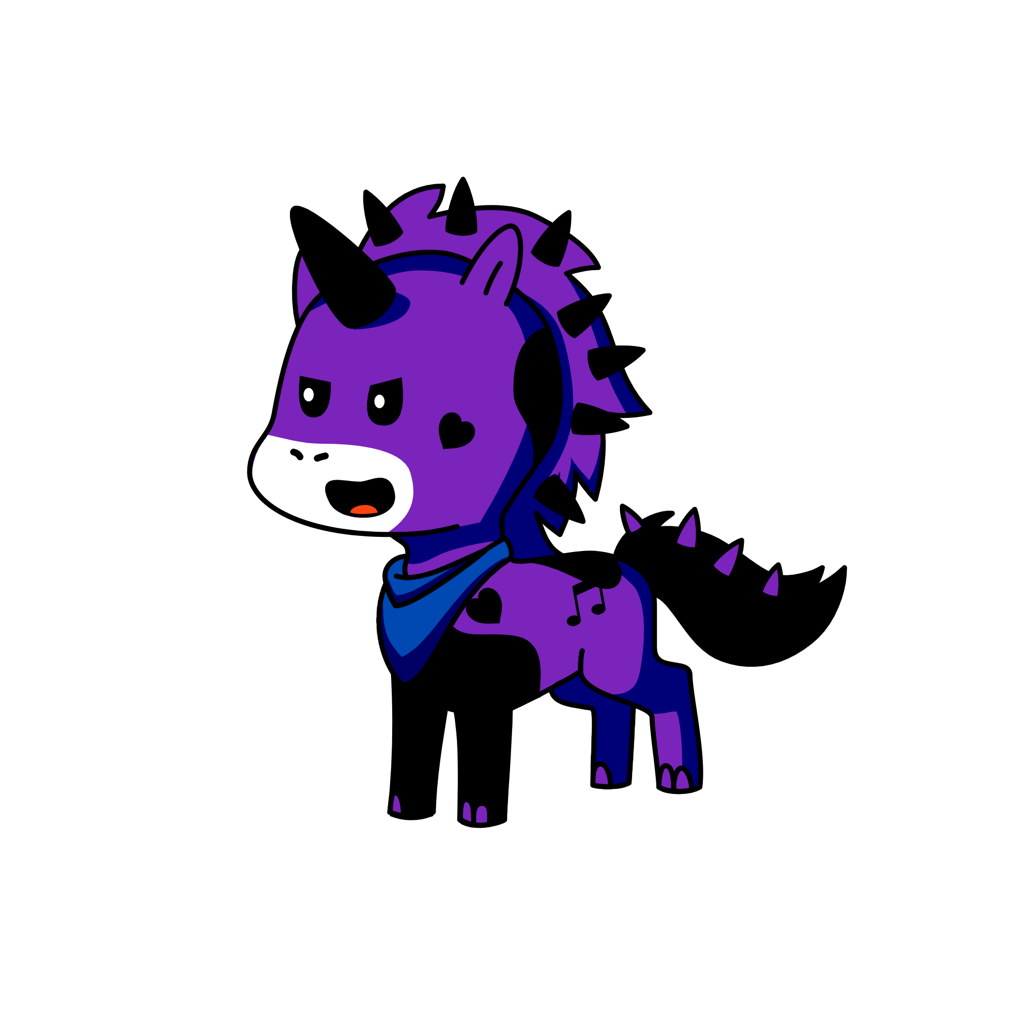 spike, the unicorn