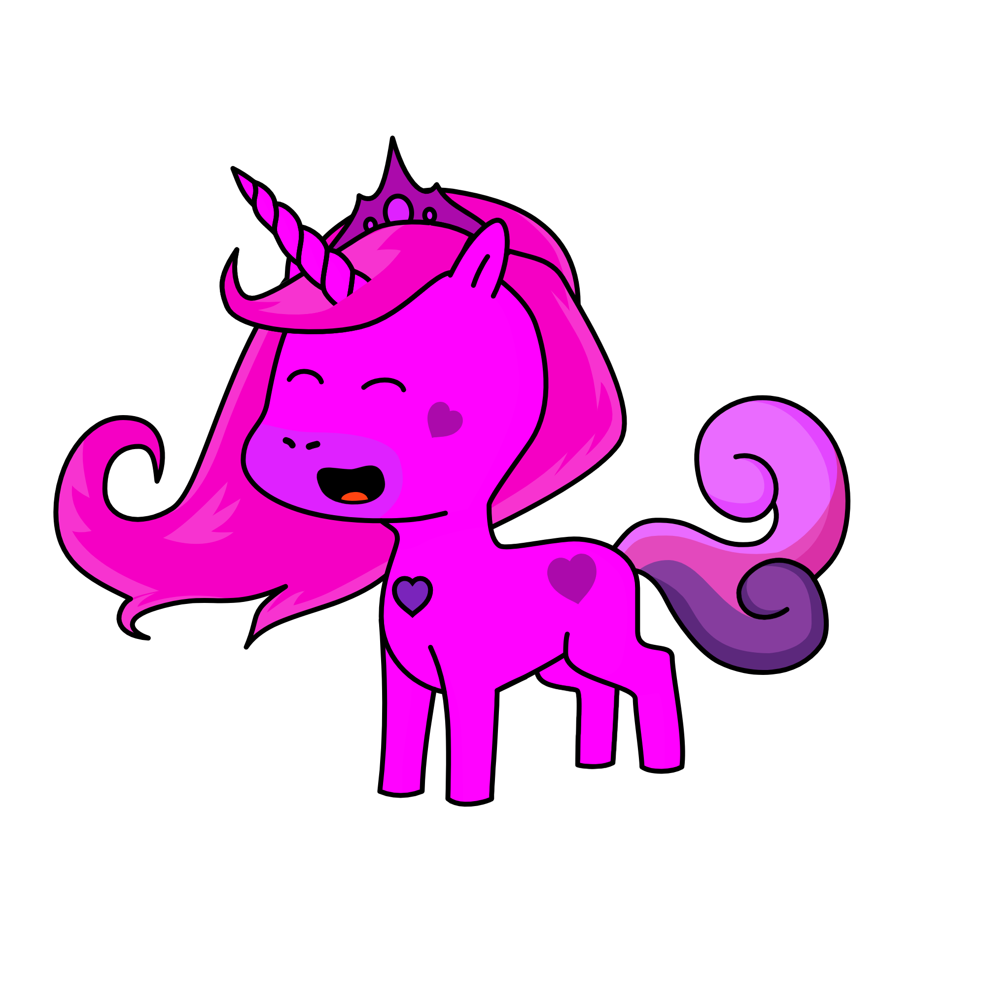 strawberry, the unicorn