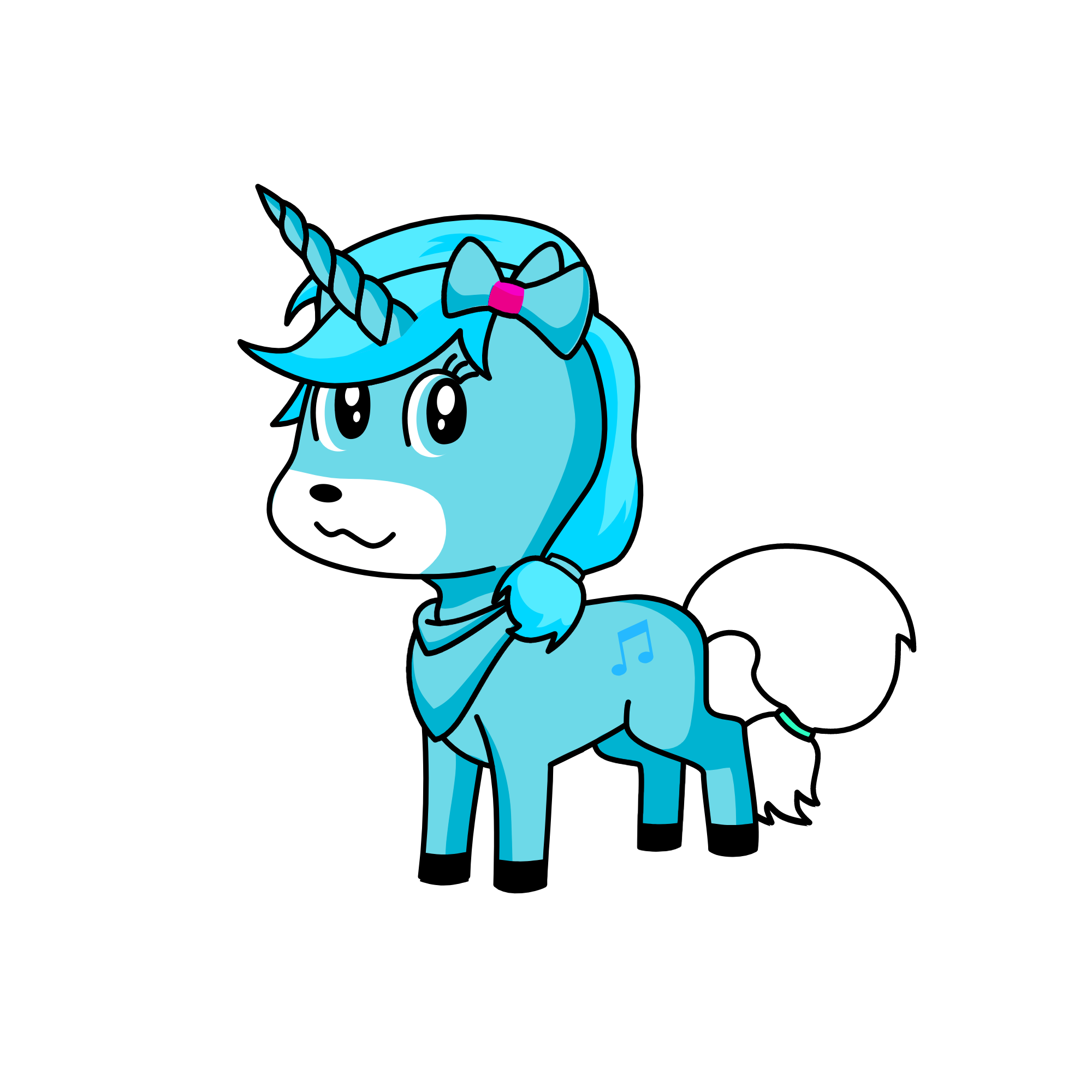 Yoyo, the unicorn