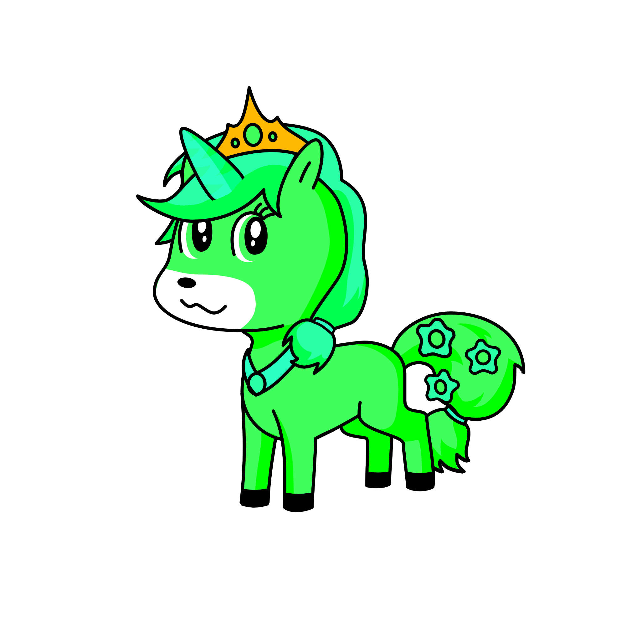 Princess Kiara, the unicorn