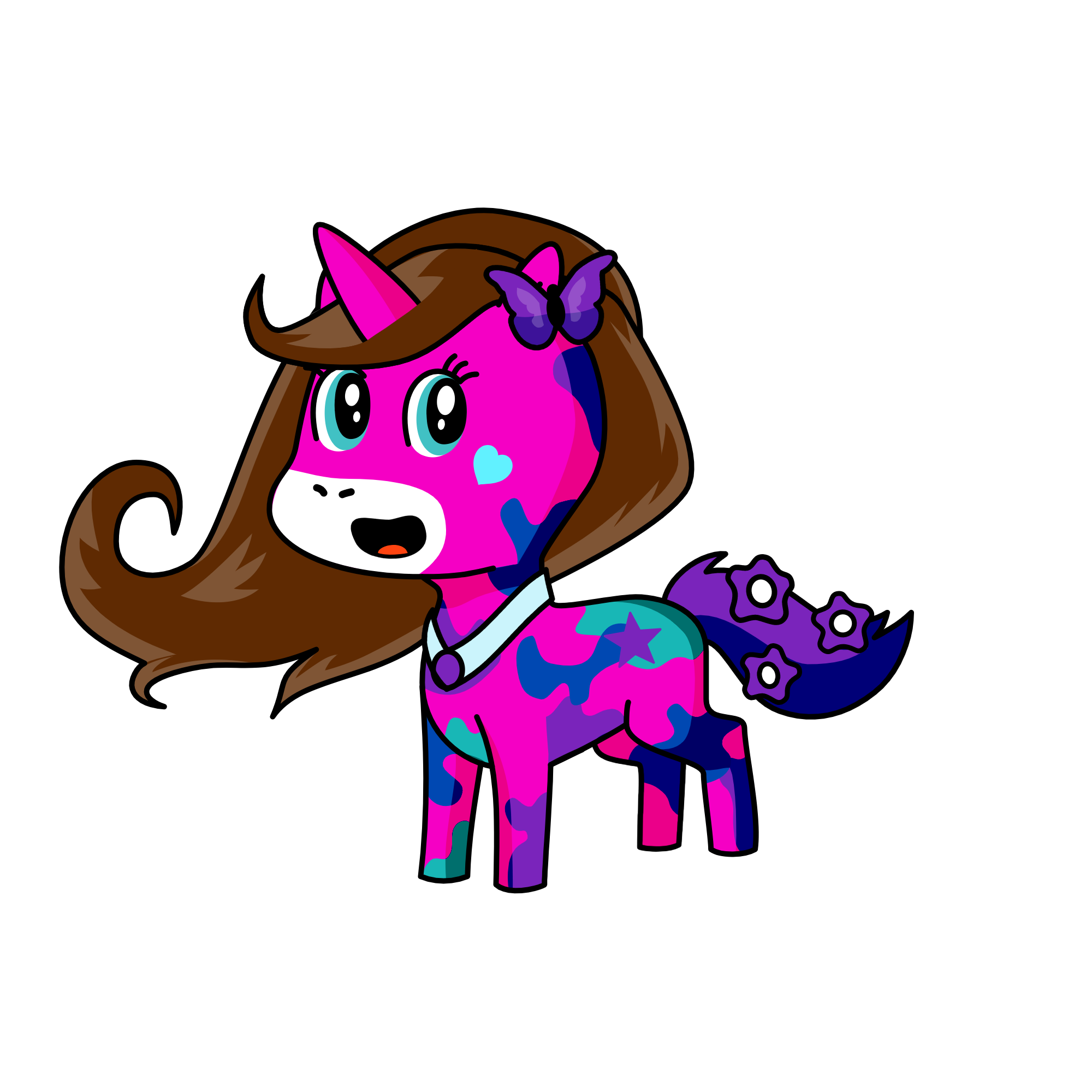mina, the unicorn