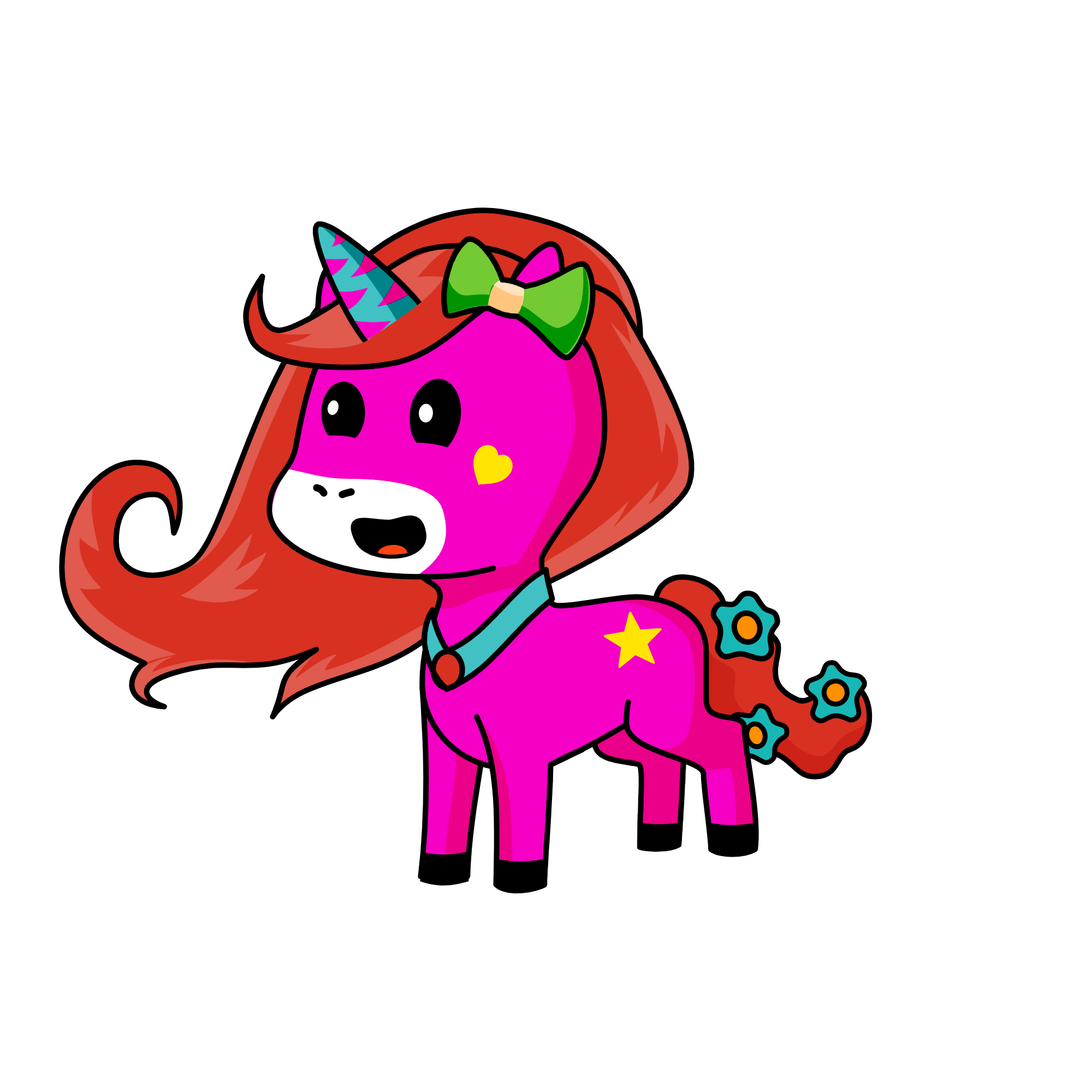 милли, the unicorn
