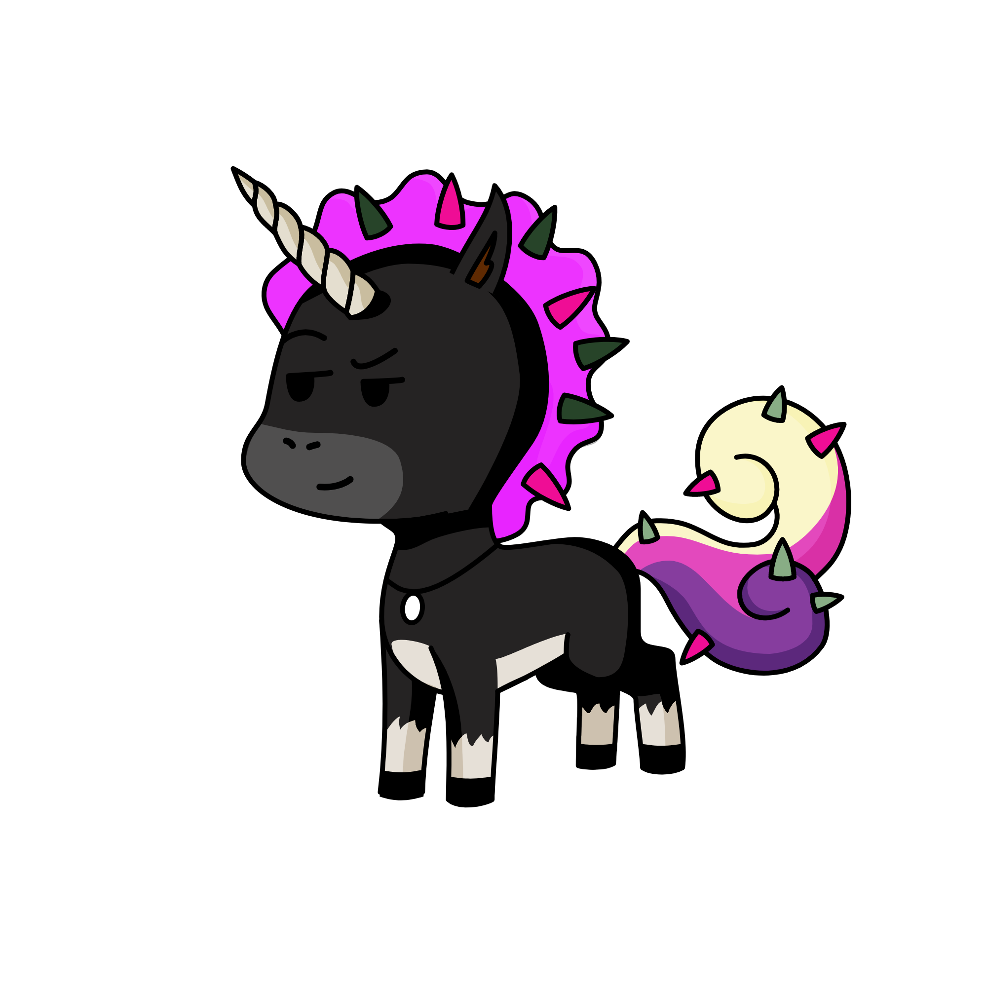darky, the unicorn