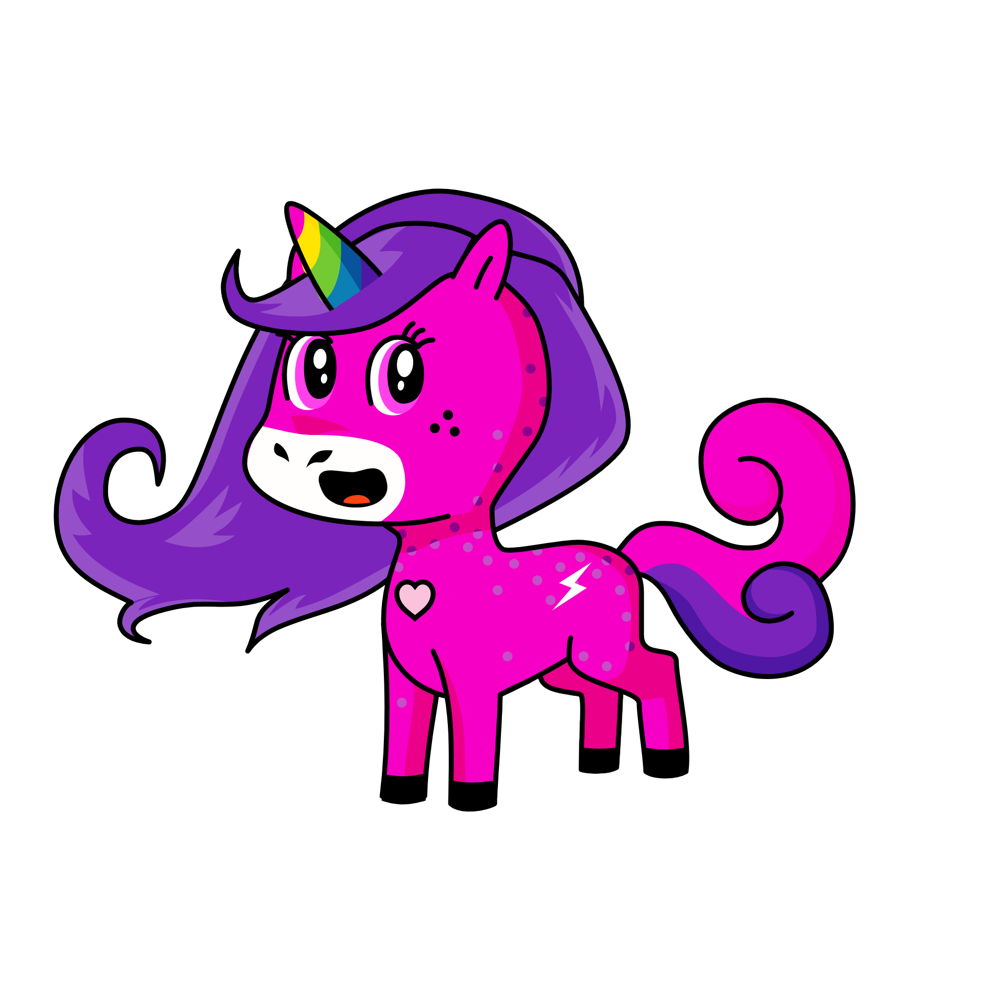 Minnoş, the unicorn