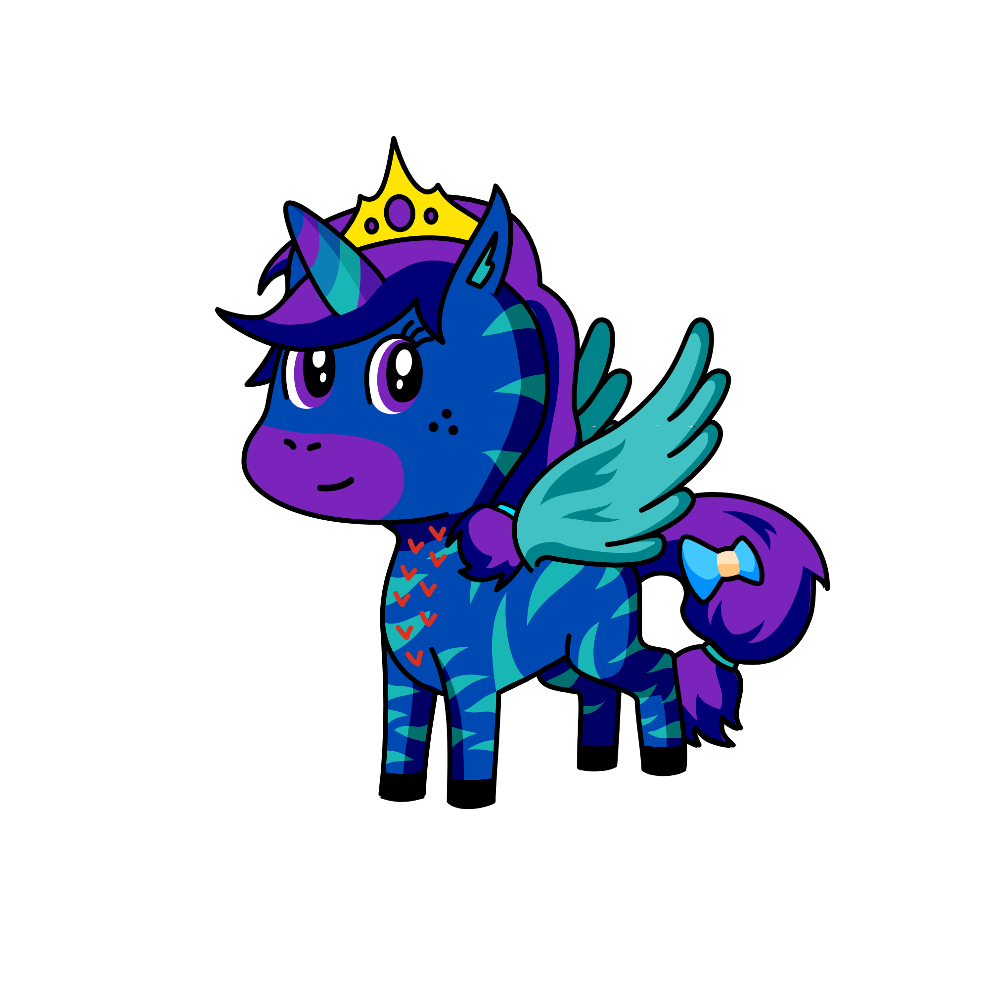 night fury queen, the unicorn