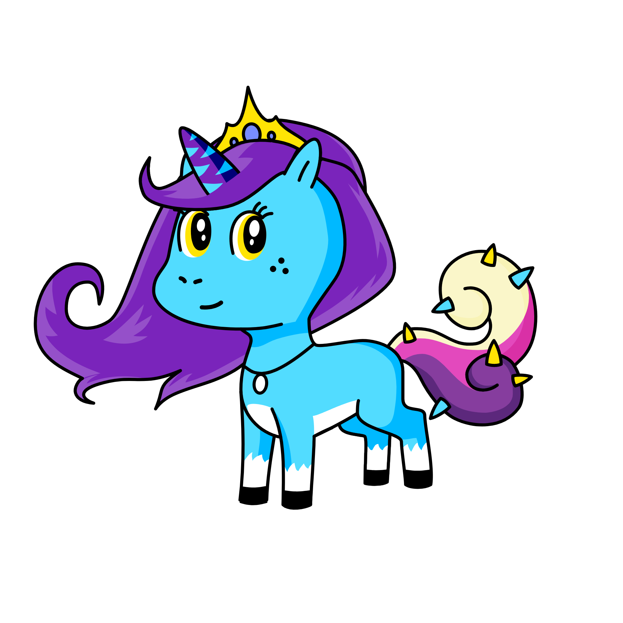 cloud queen, the unicorn