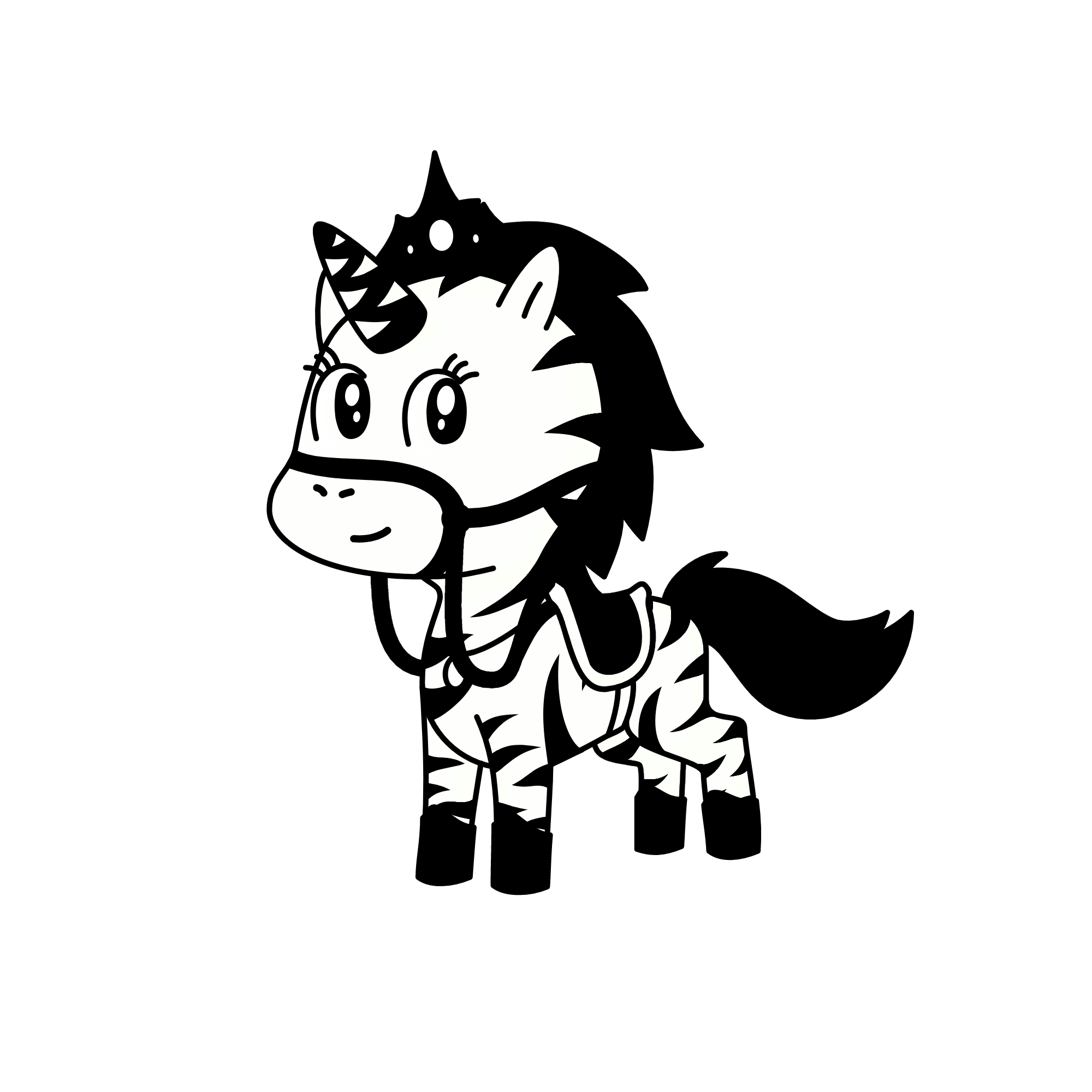 cloudy, the unicorn