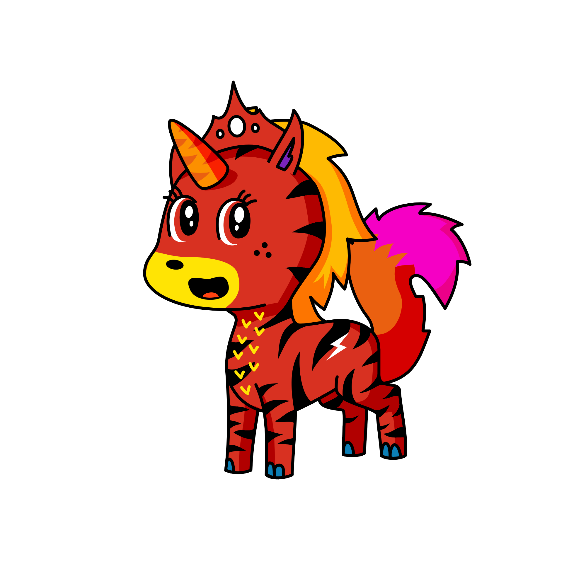 devil, the unicorn