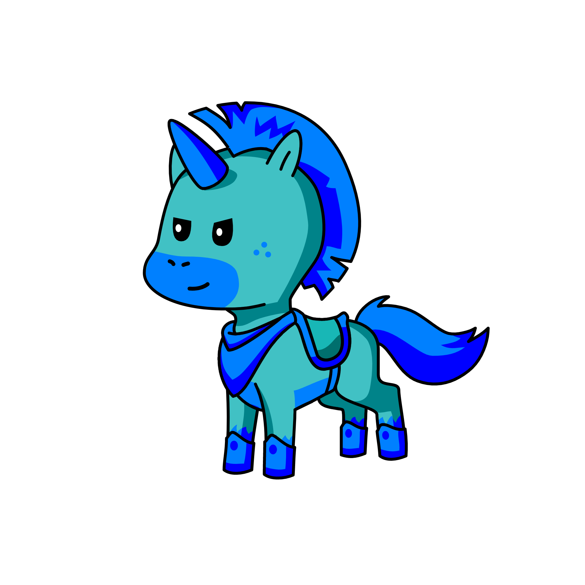 مرد شب, the unicorn