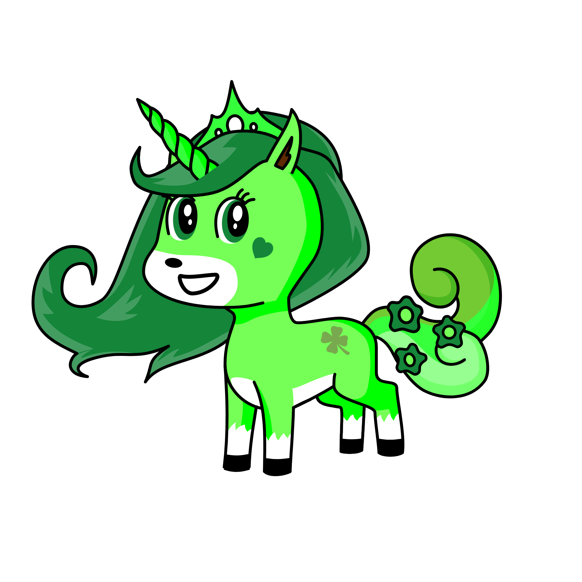 Princess Spring, the unicorn