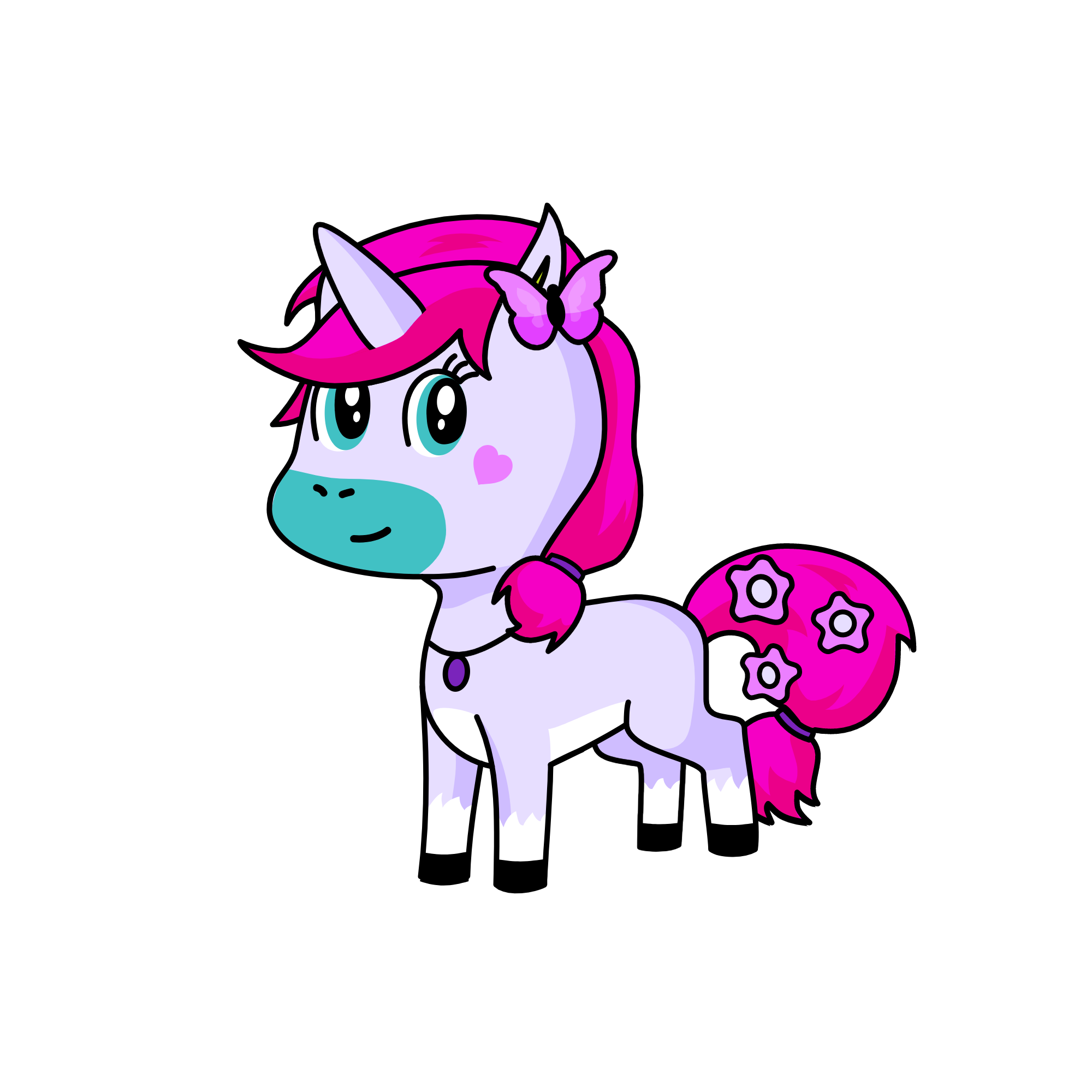 snow queen, the unicorn