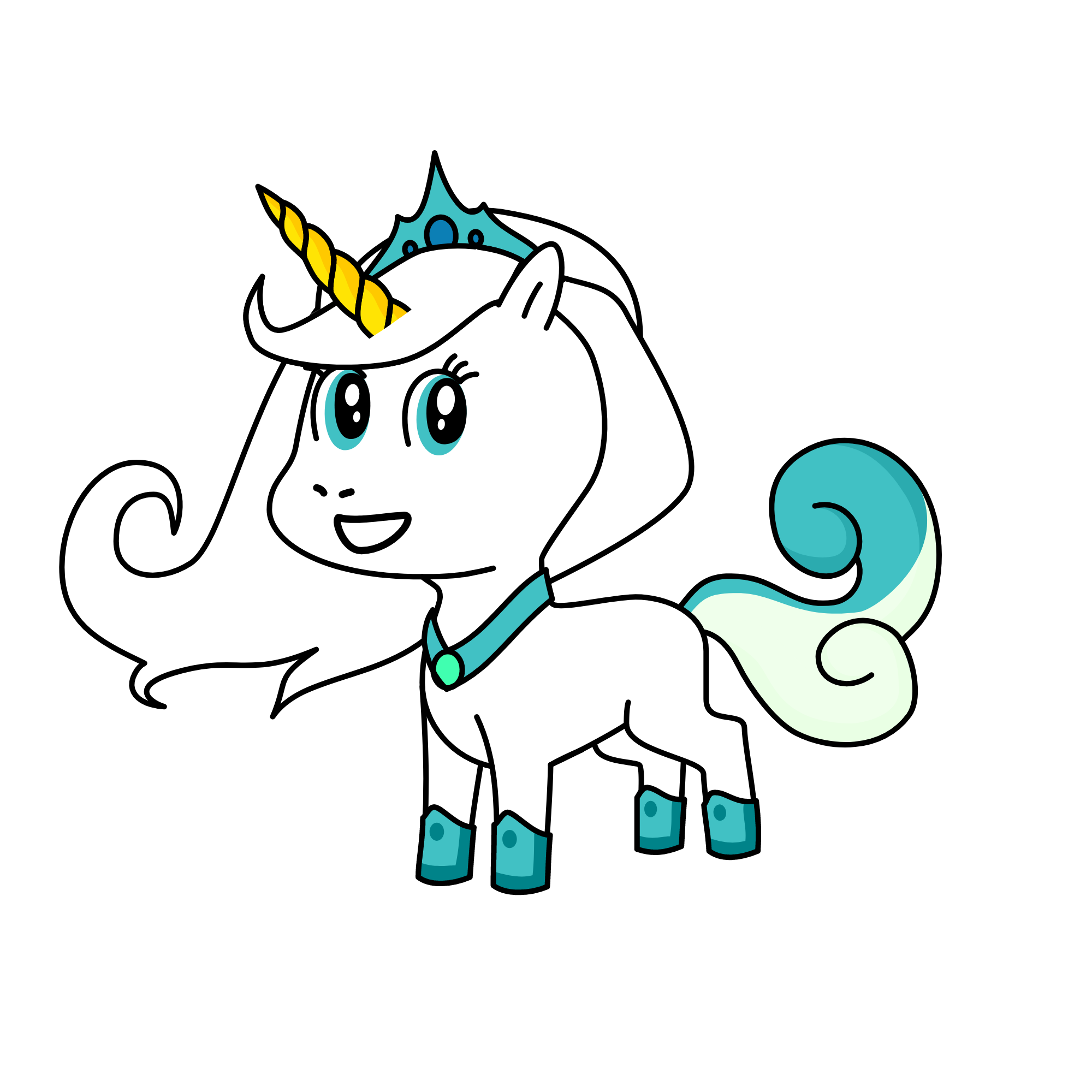 snow, the unicorn
