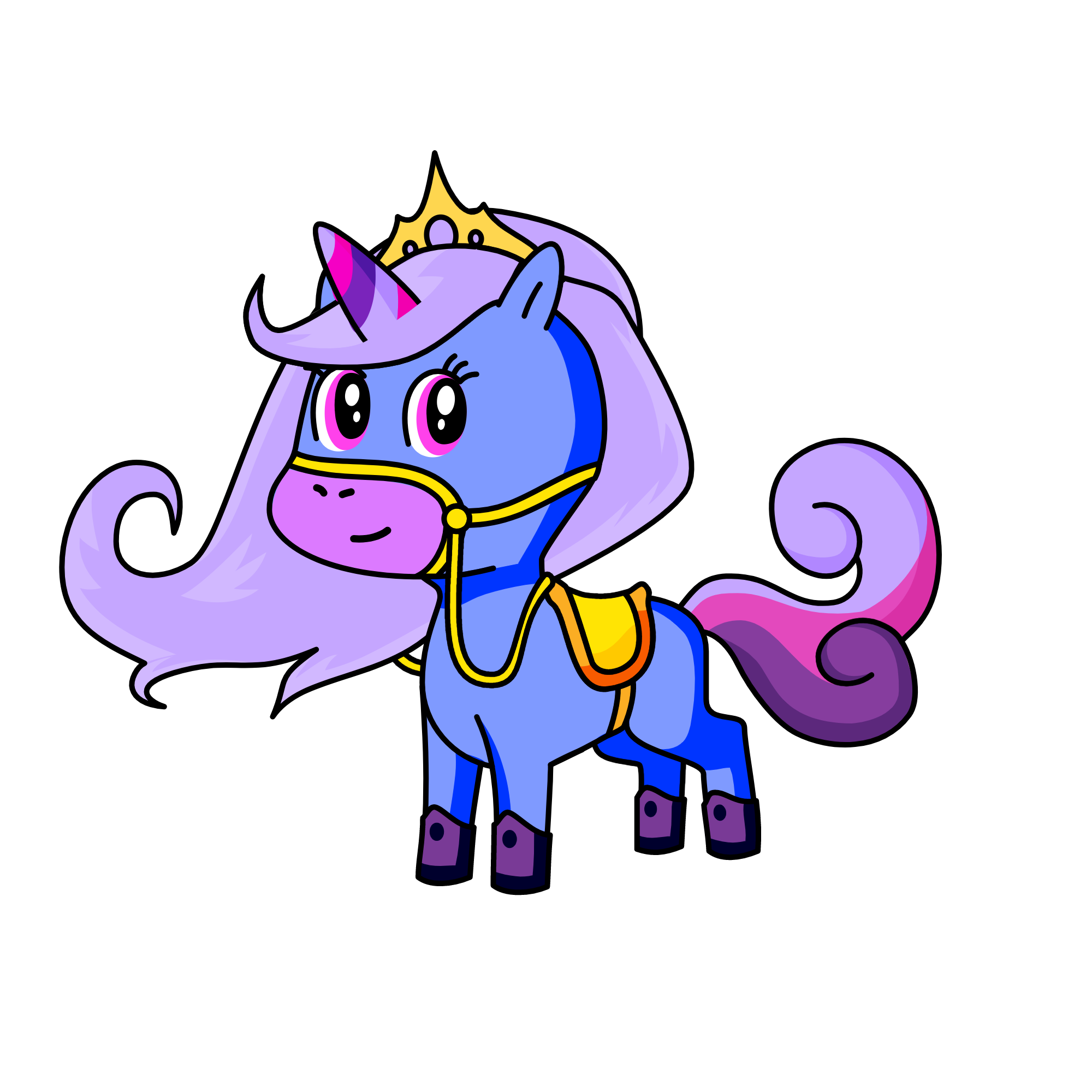 Shimer, the unicorn