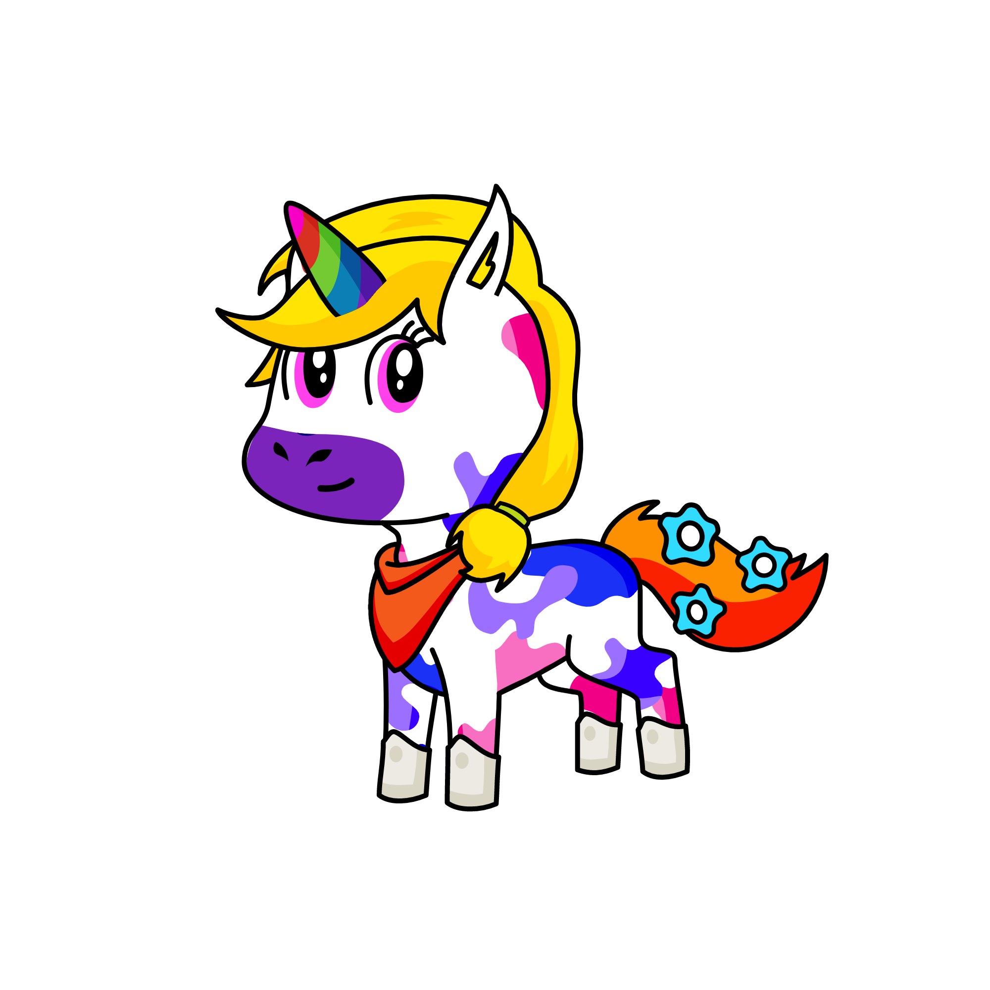 uni girl, the unicorn