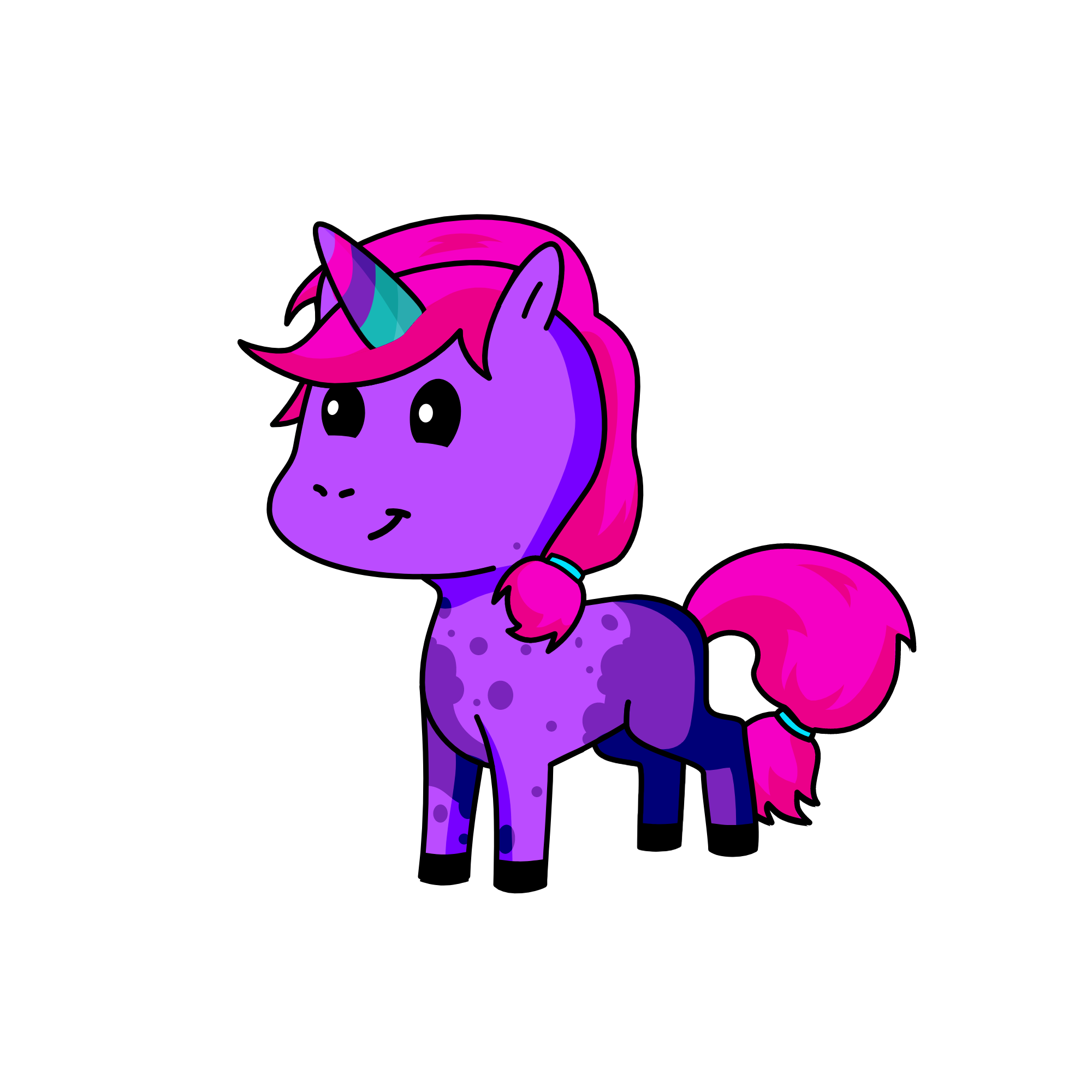 hi, the unicorn