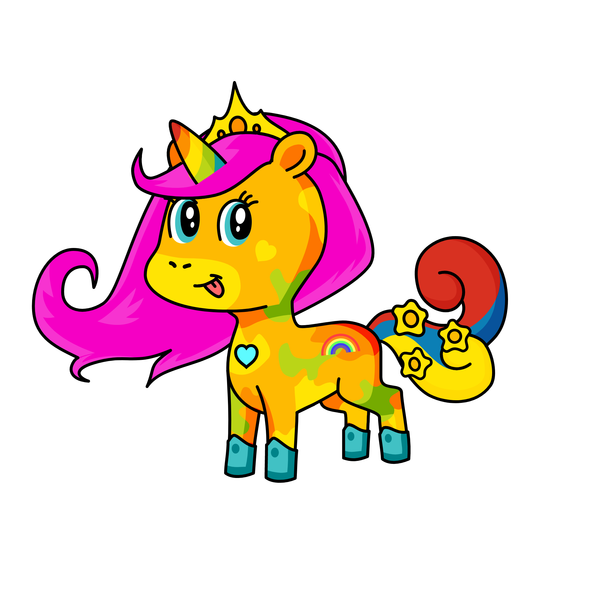 mine, the unicorn