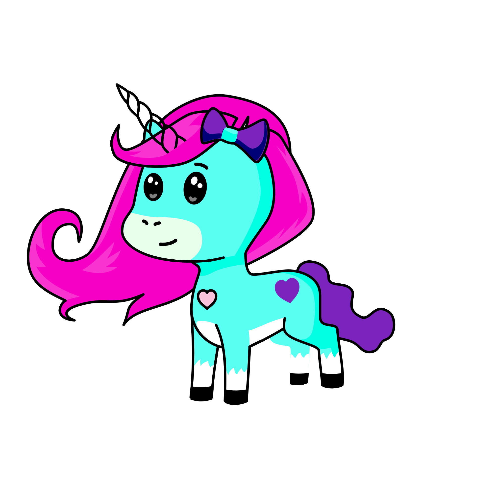 LILLY, the unicorn