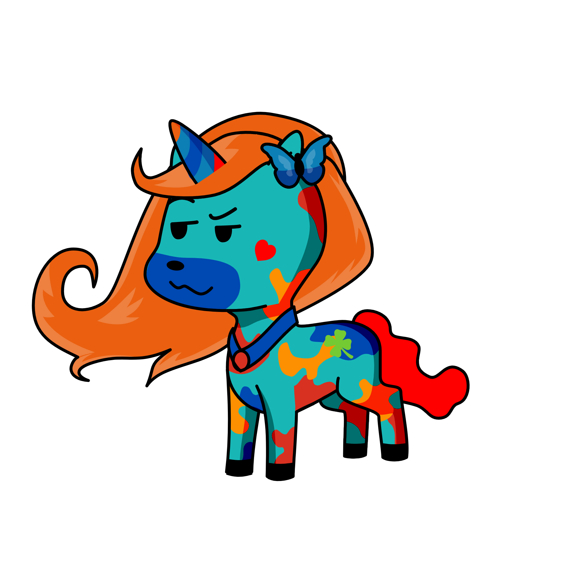 Clouder, the unicorn