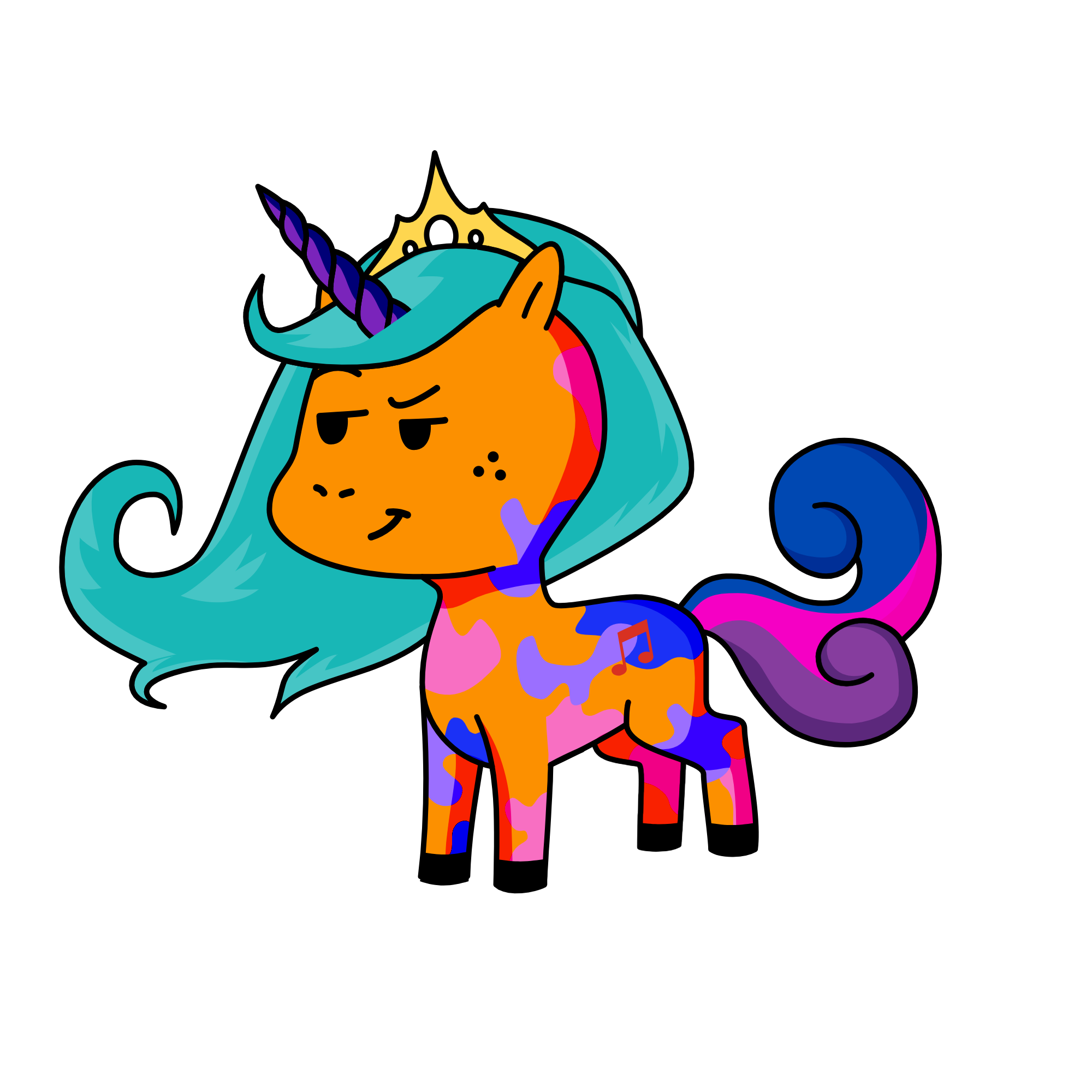 Calpal, the unicorn