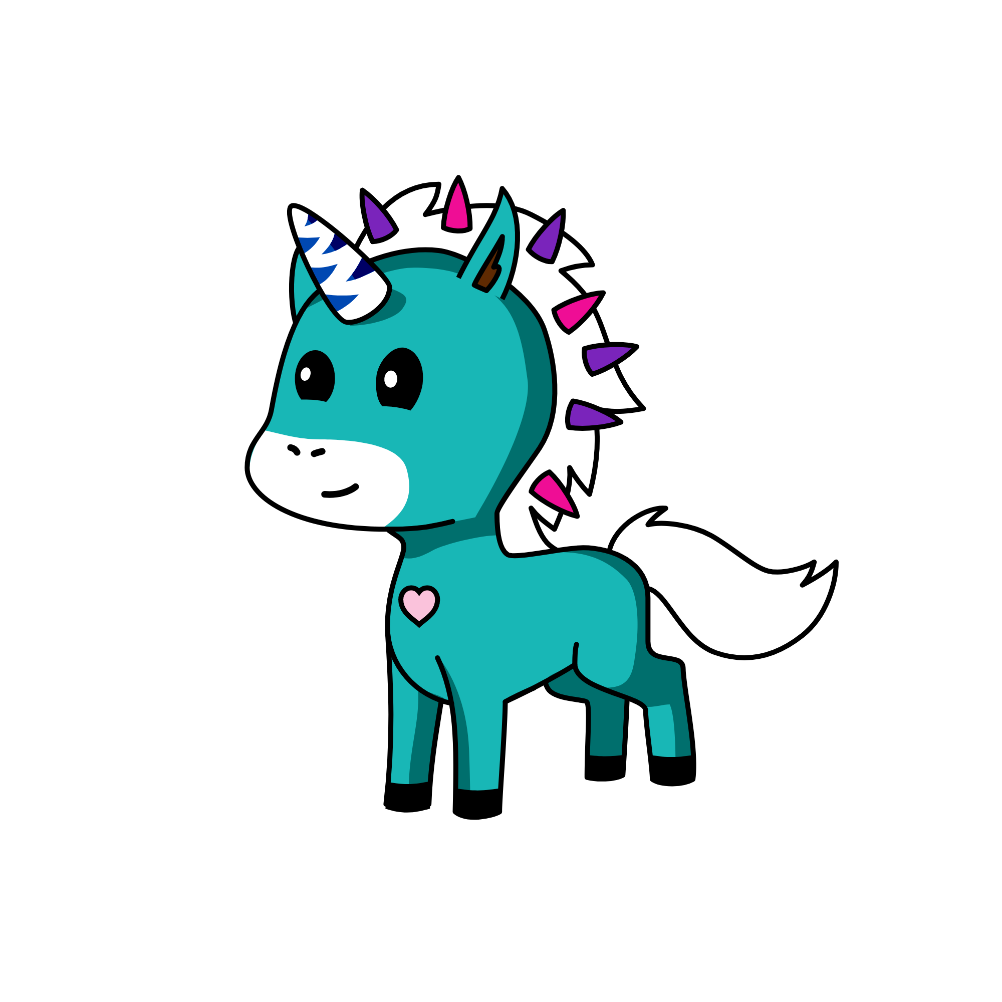 Icy, the unicorn