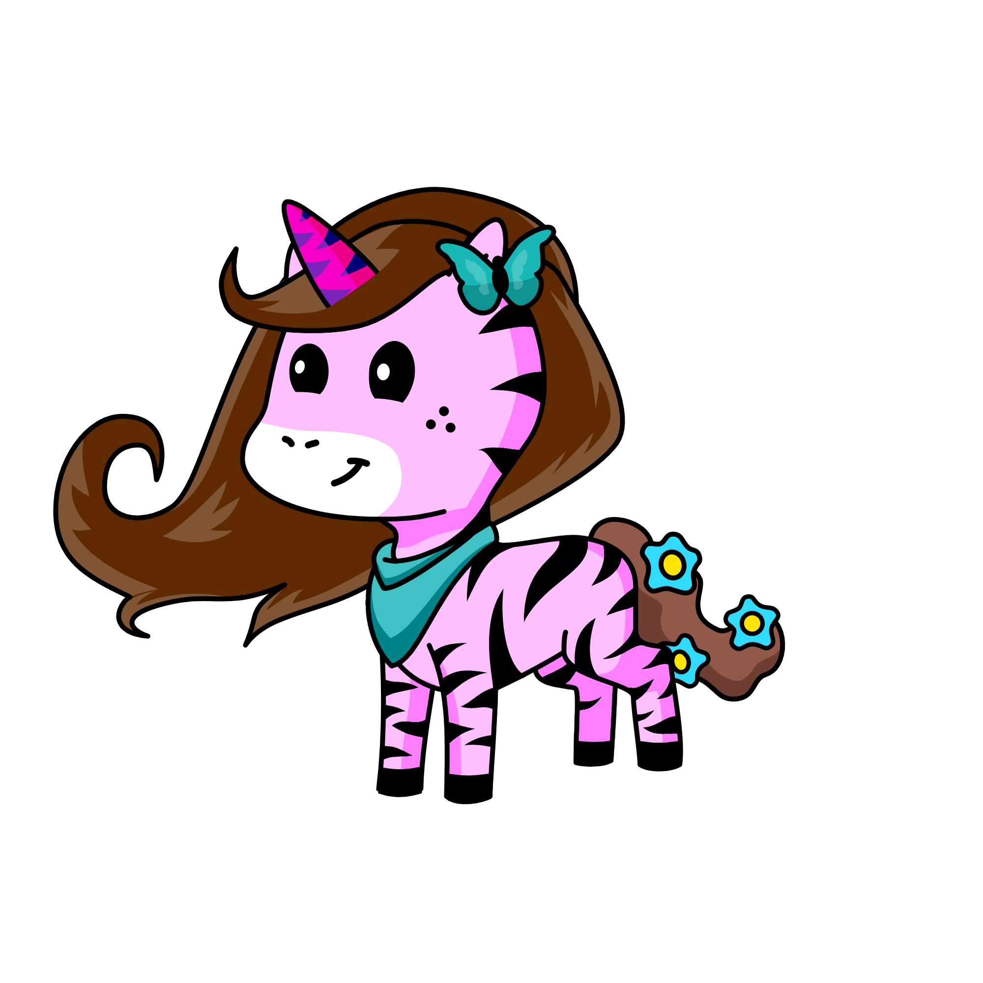 Cloudpuff, the unicorn