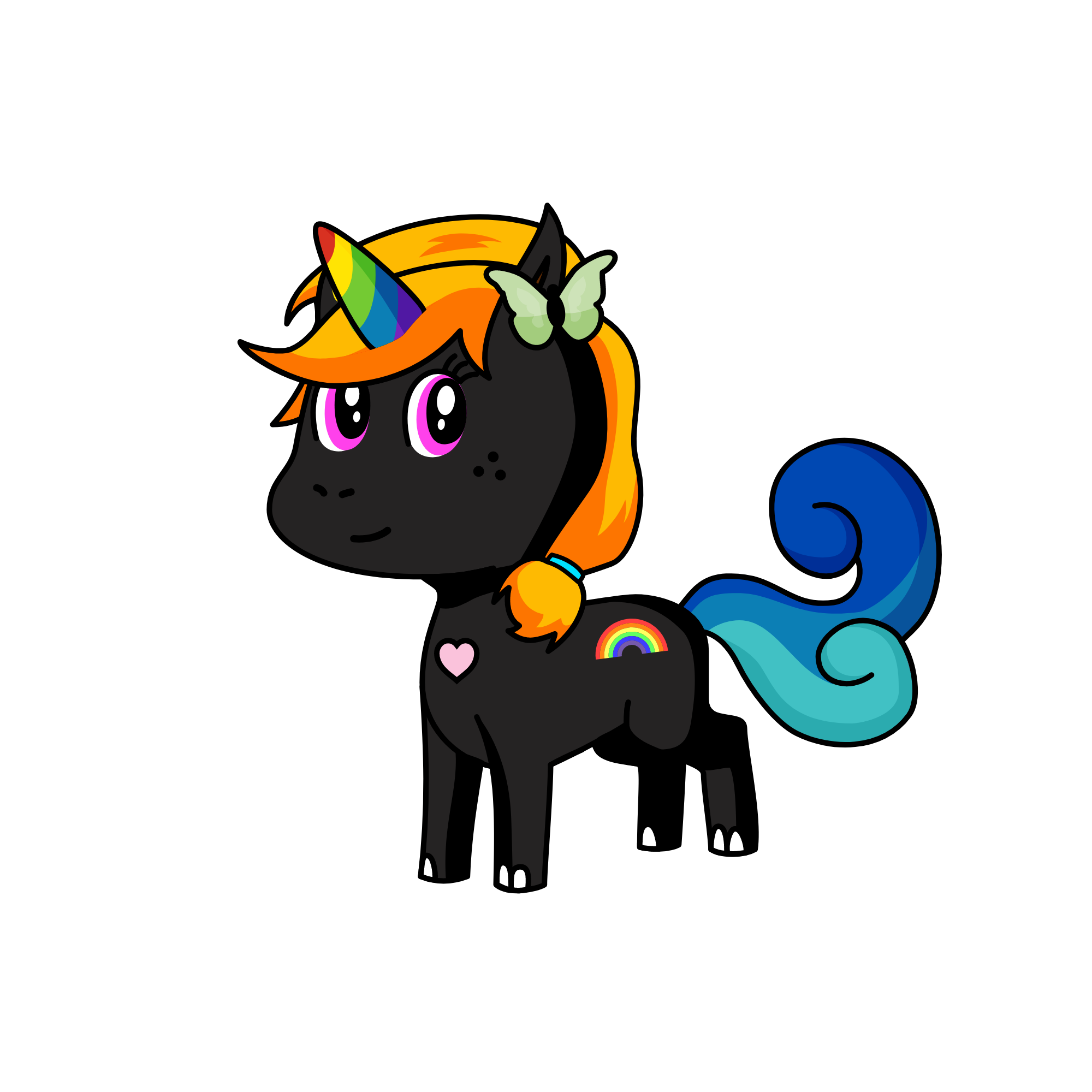 Saffire, the unicorn