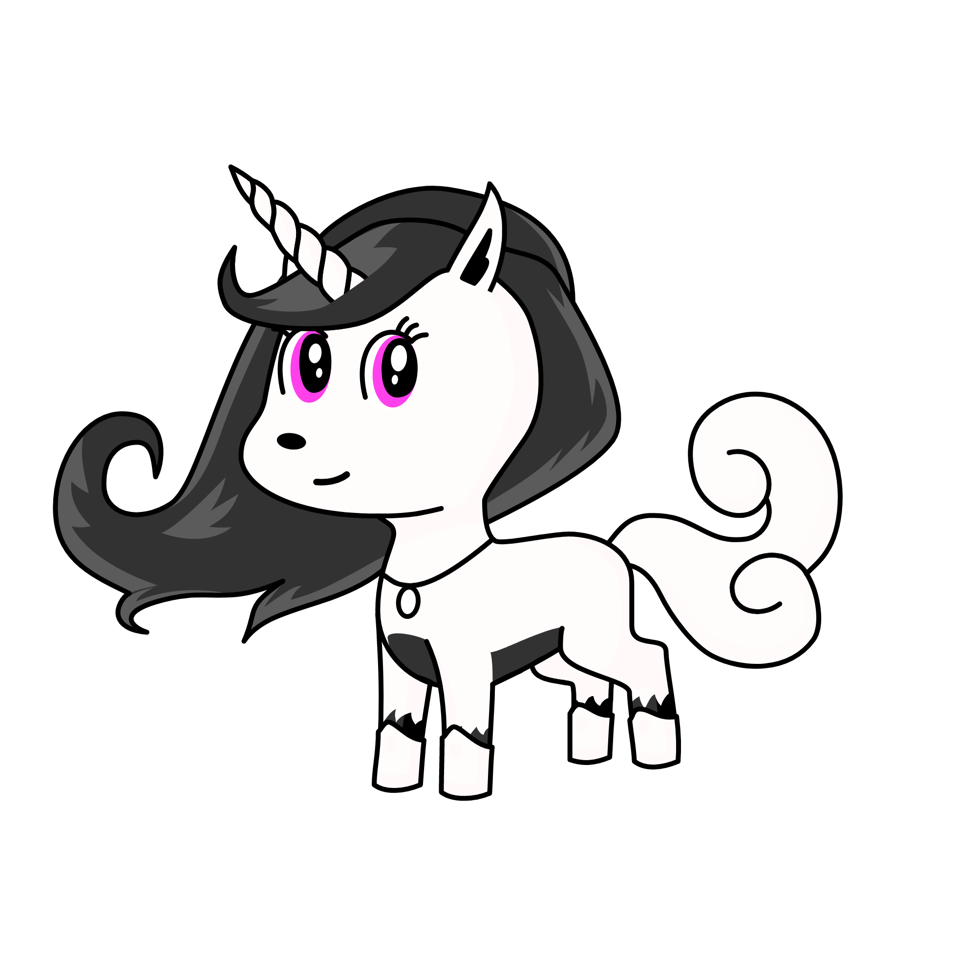 winter, the unicorn