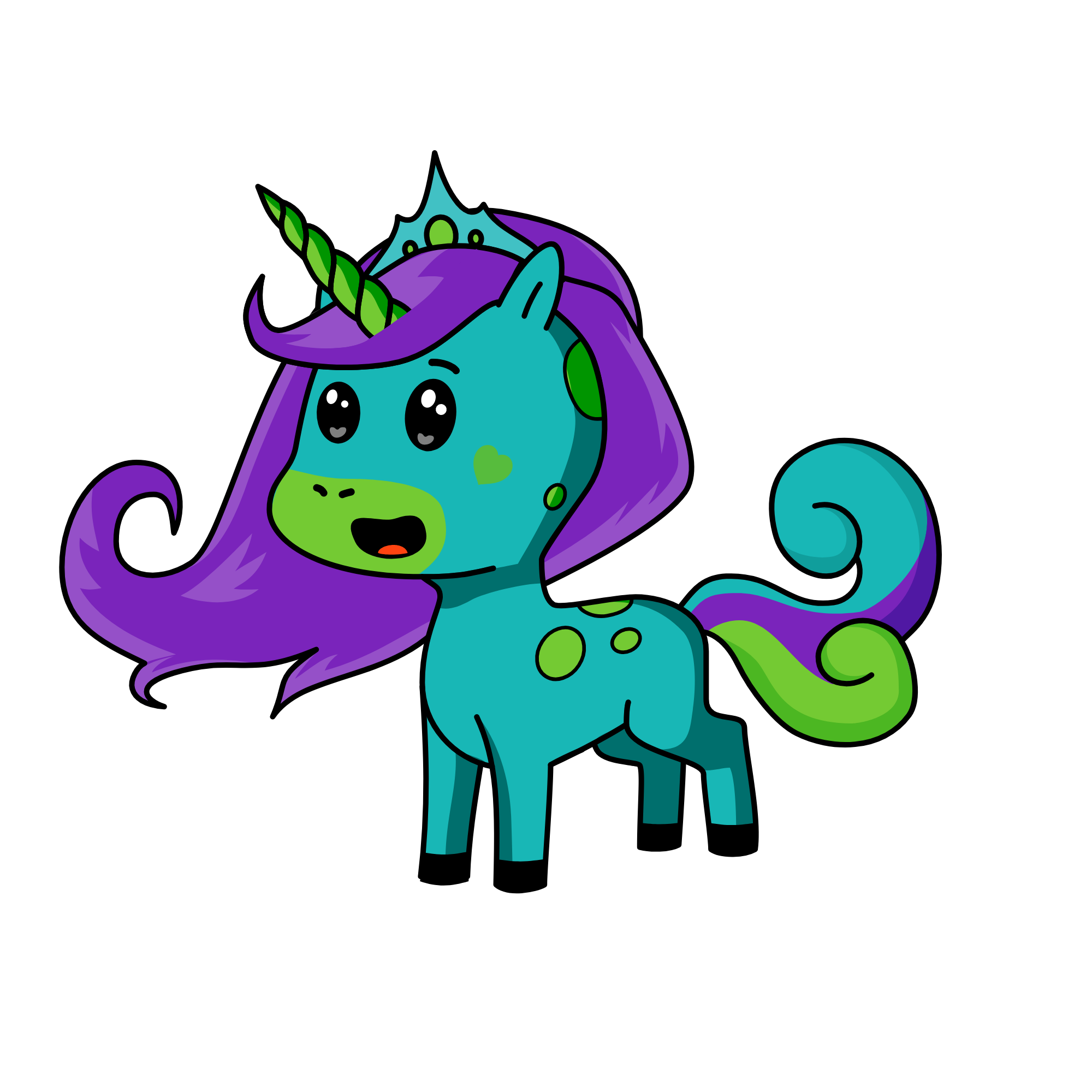 cold as ice, the unicorn