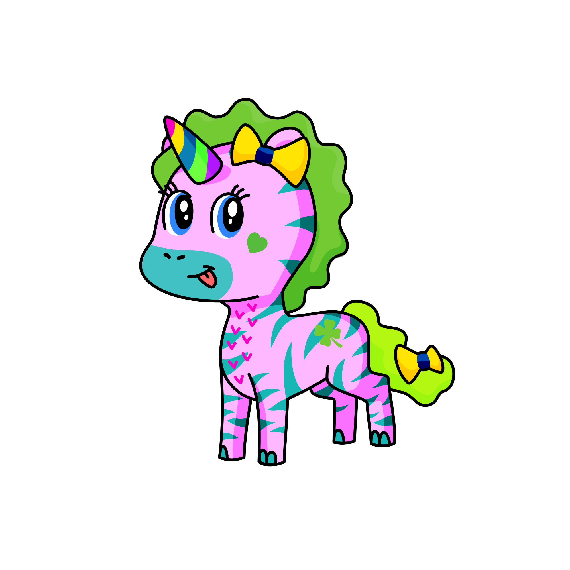 Twinkle Berry Doodle, the unicorn