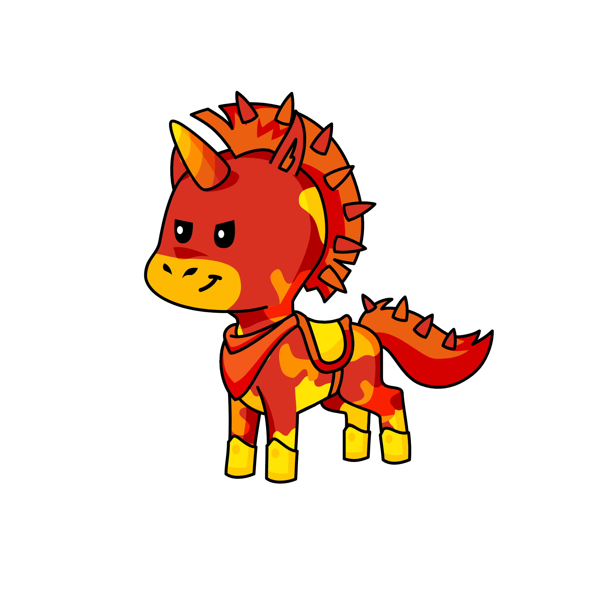 Heaty, the unicorn