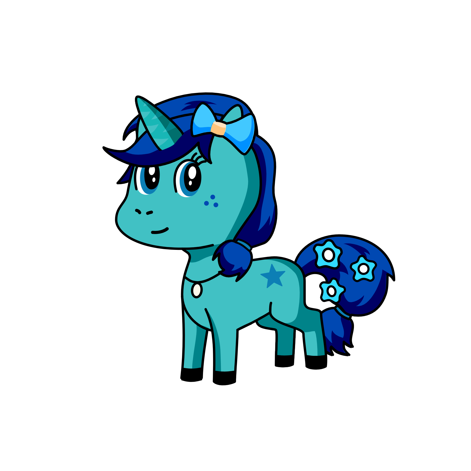 Nightmoon, the unicorn