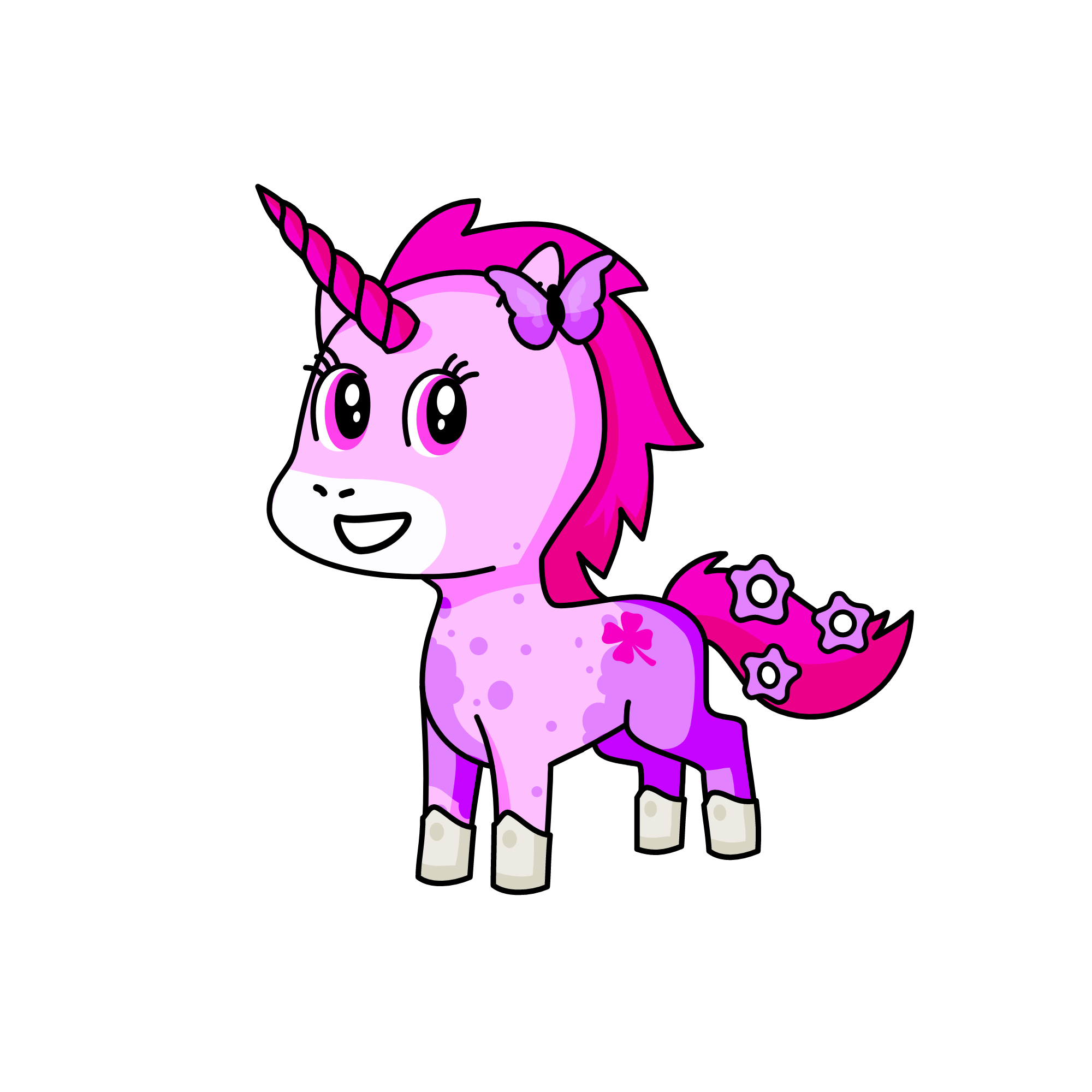 Rose, the unicorn