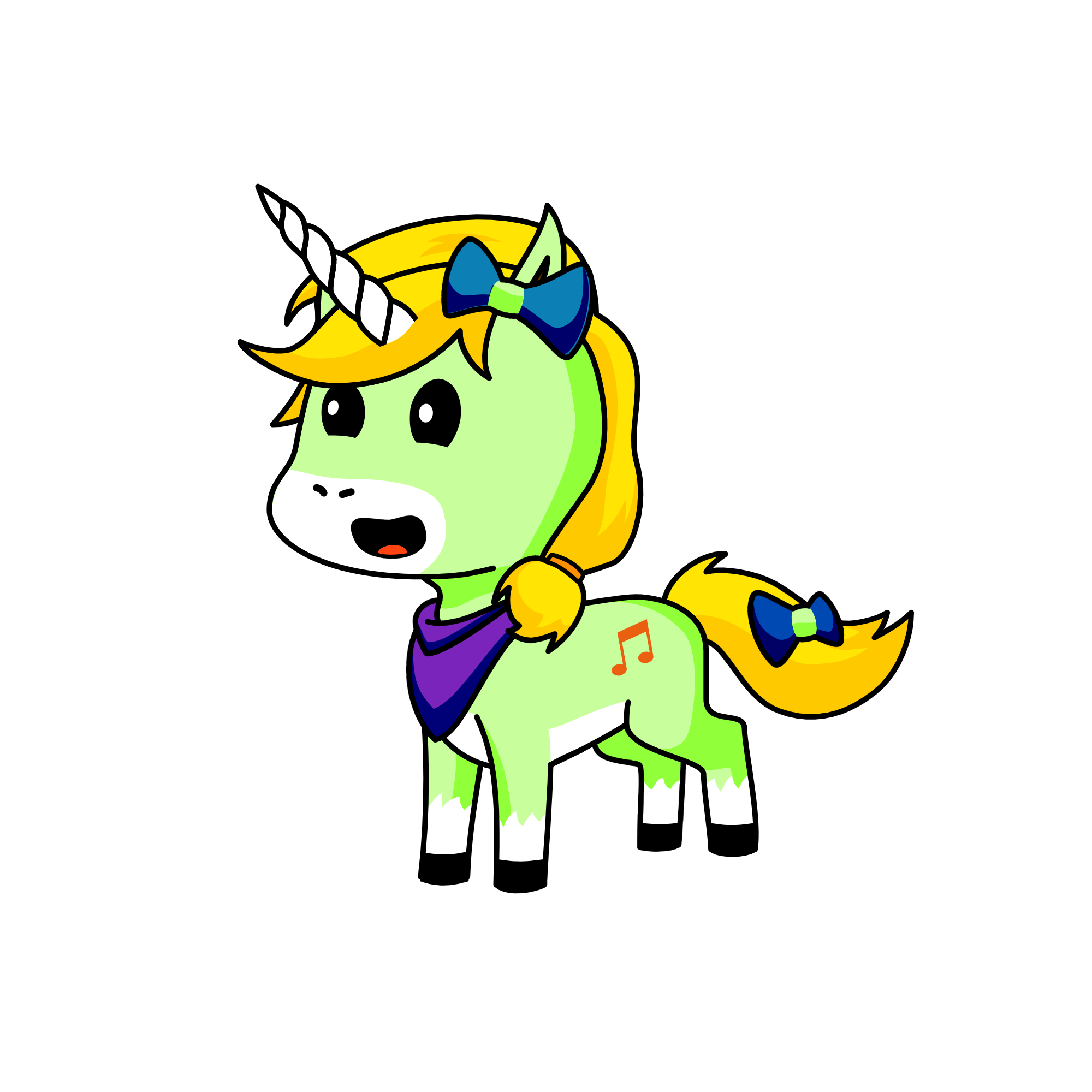 Madison, the unicorn