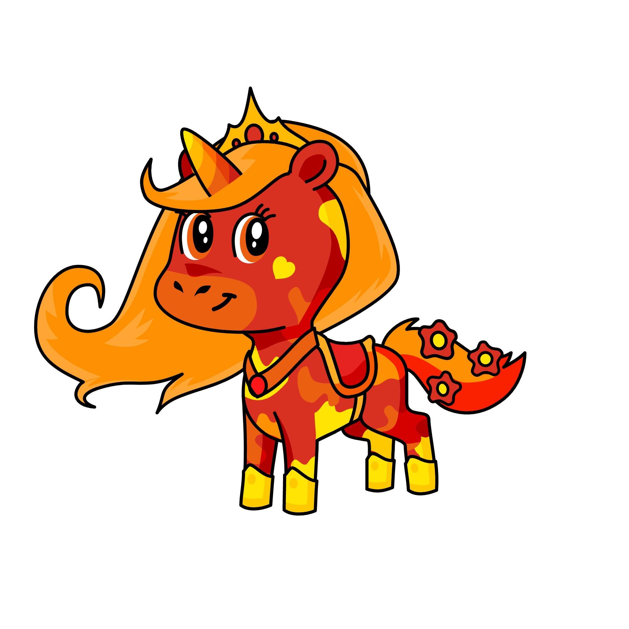 Firela, the unicorn