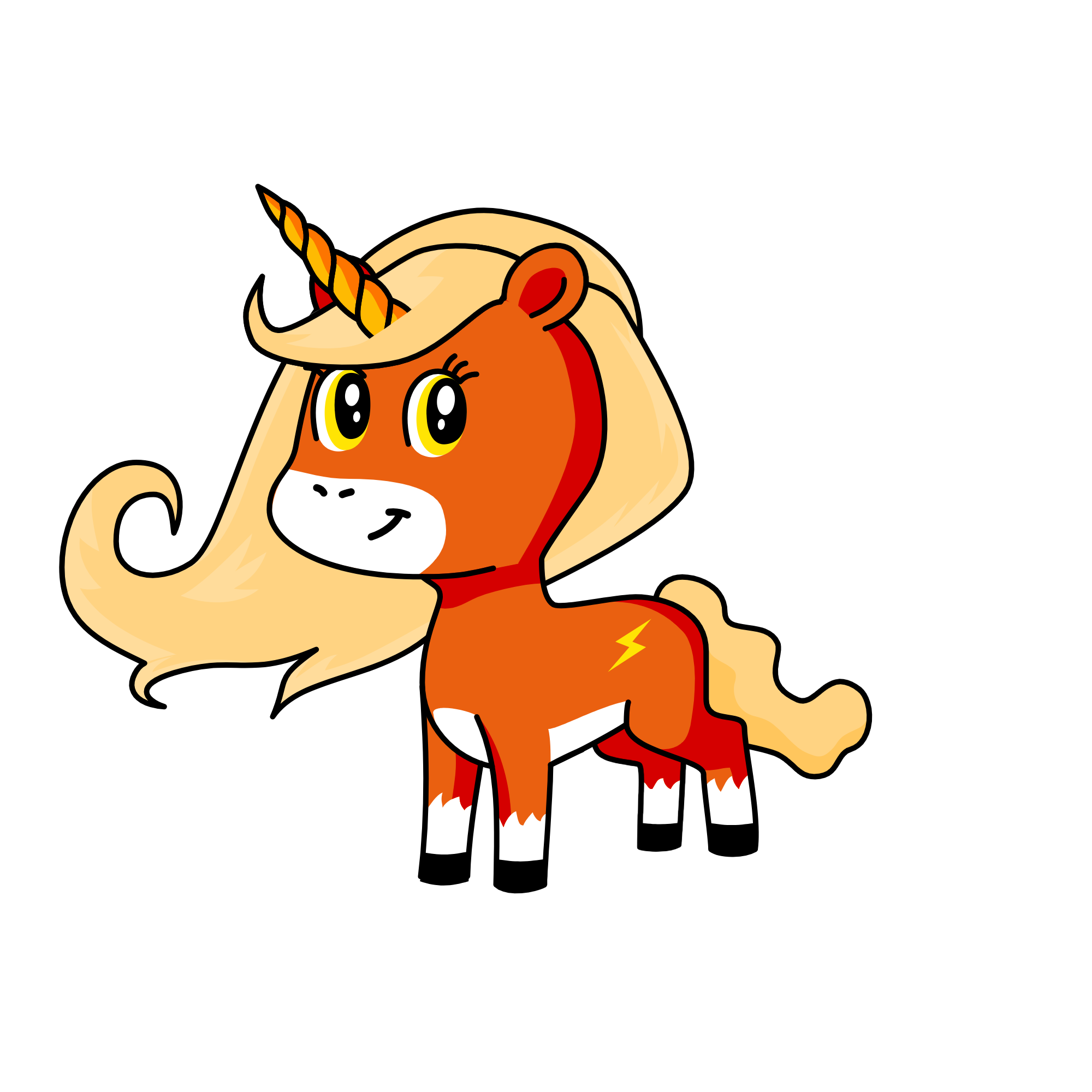 apples, the unicorn