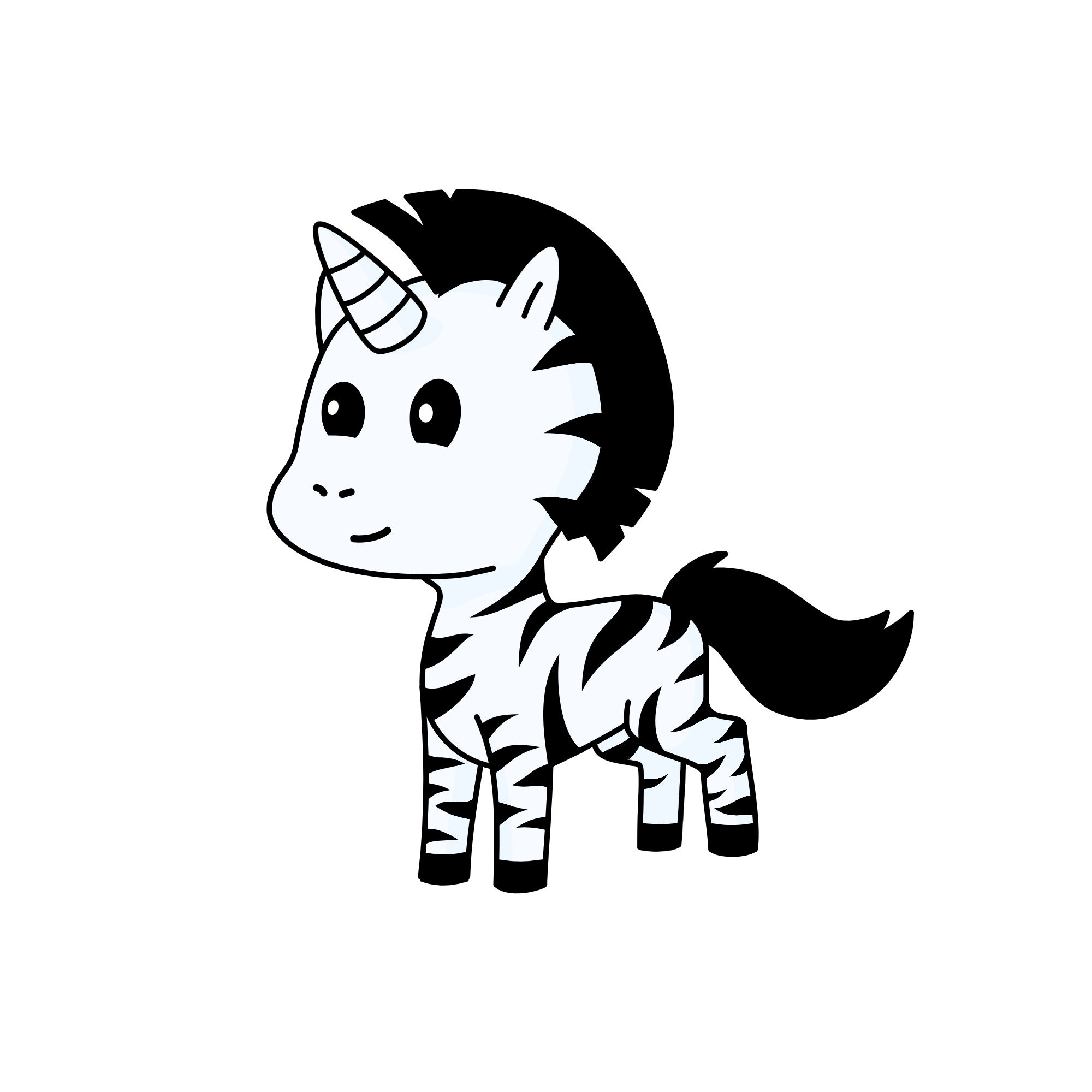 Zebra, the unicorn