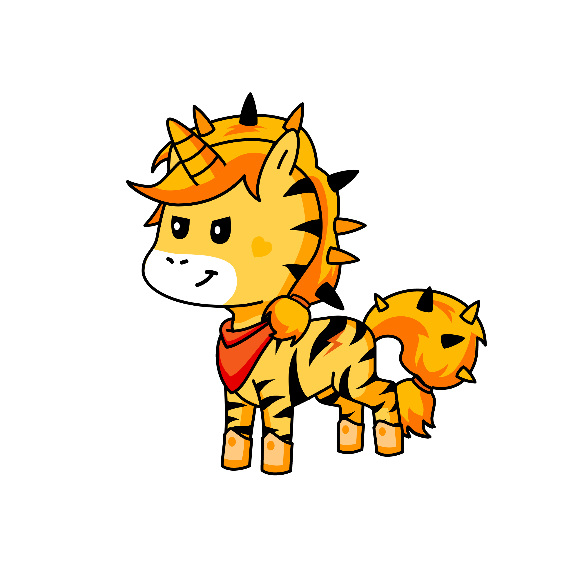 tigeria, the unicorn