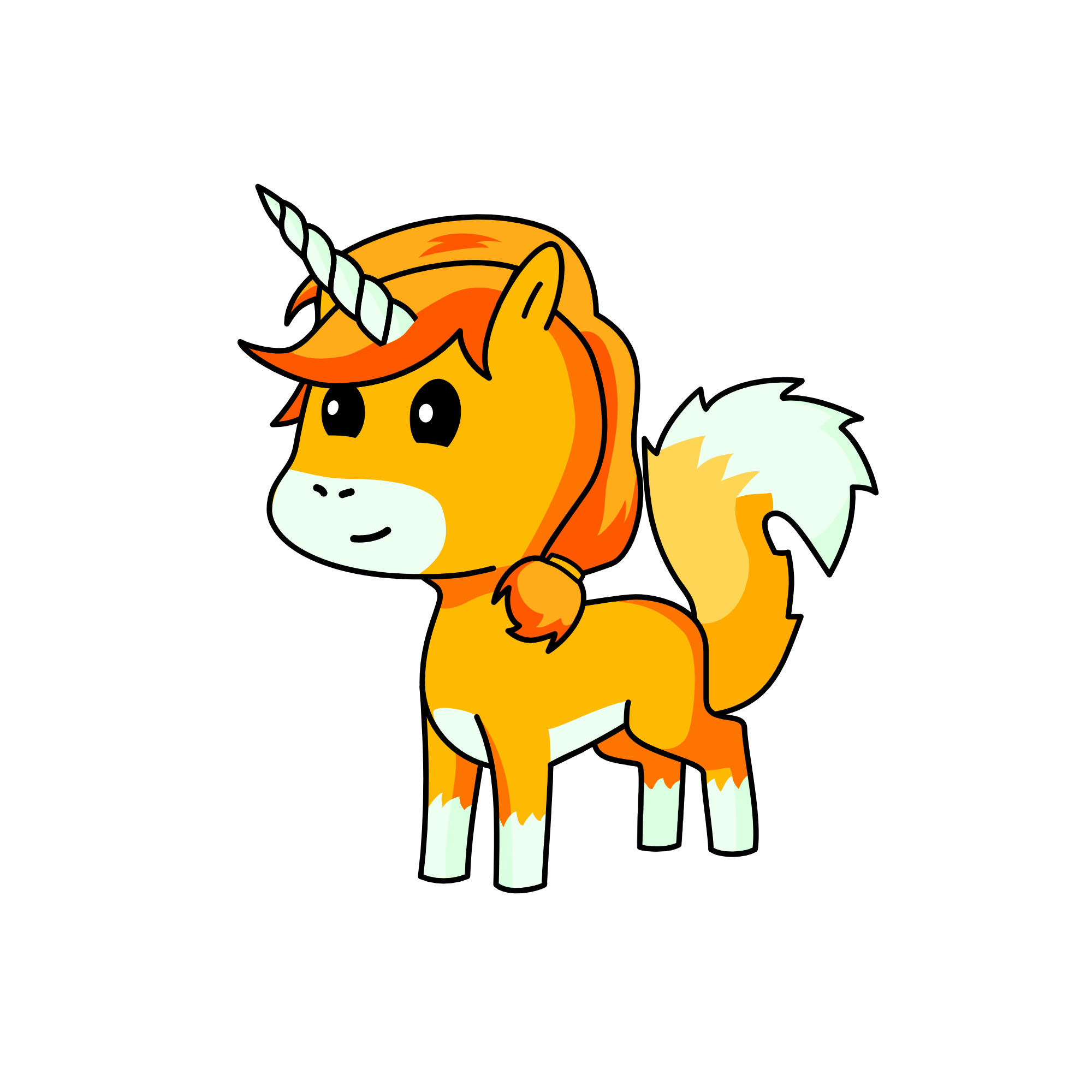Foxy, the unicorn